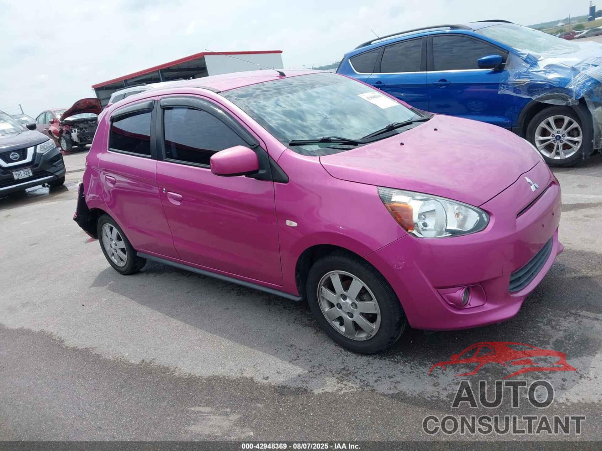 MITSUBISHI MIRAGE 2014 - ML32A4HJ2EH022166