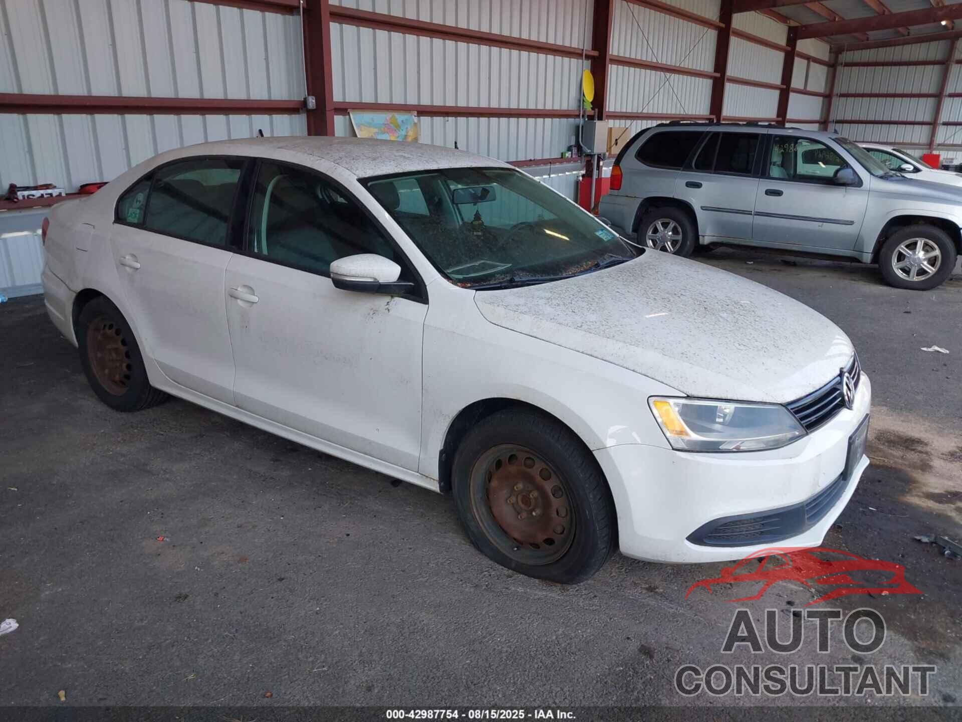VOLKSWAGEN JETTA 2012 - 3VWDP7AJ1CM371678