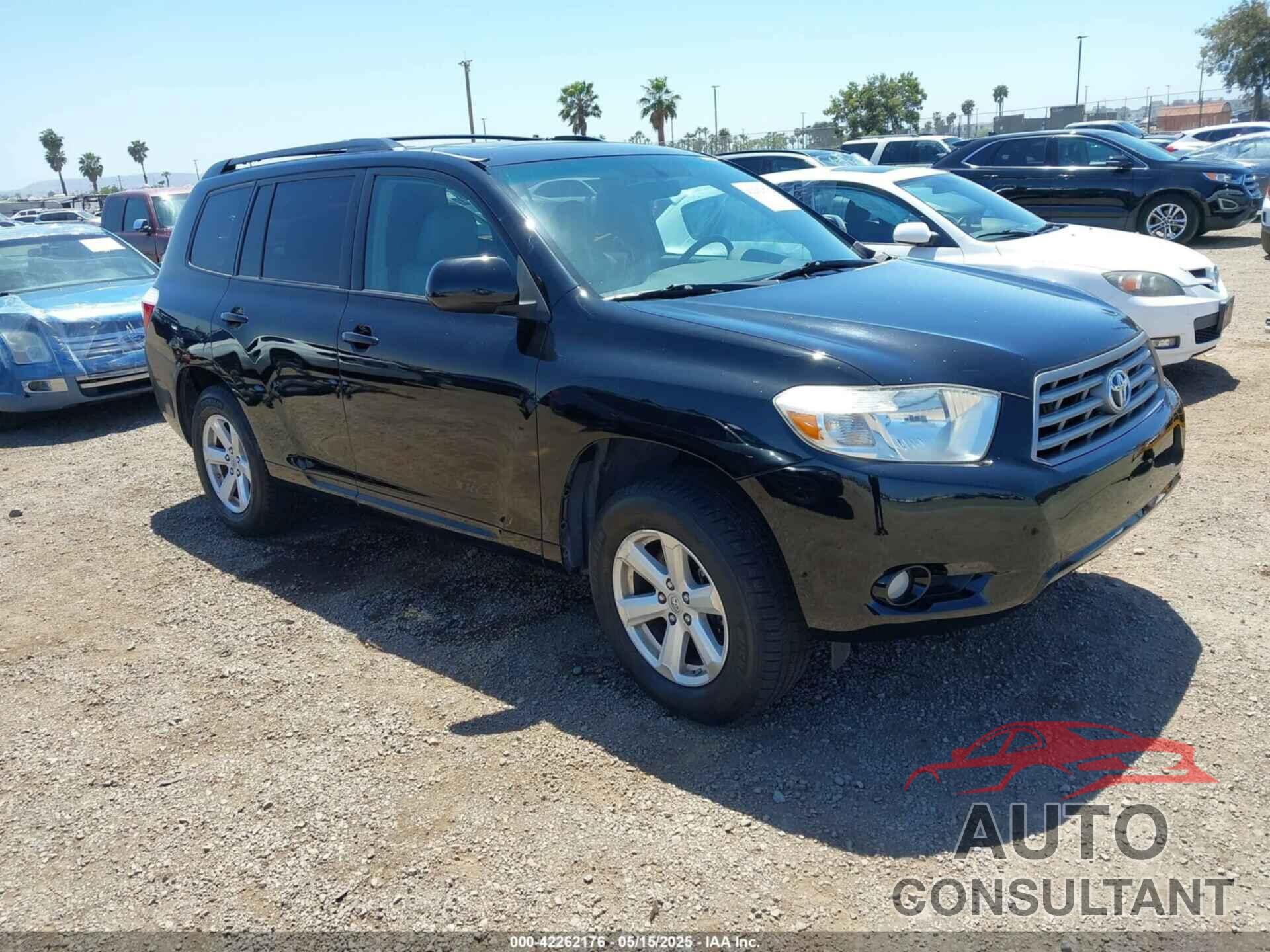 TOYOTA HIGHLANDER 2010 - 5TDKK3EH9AS022516