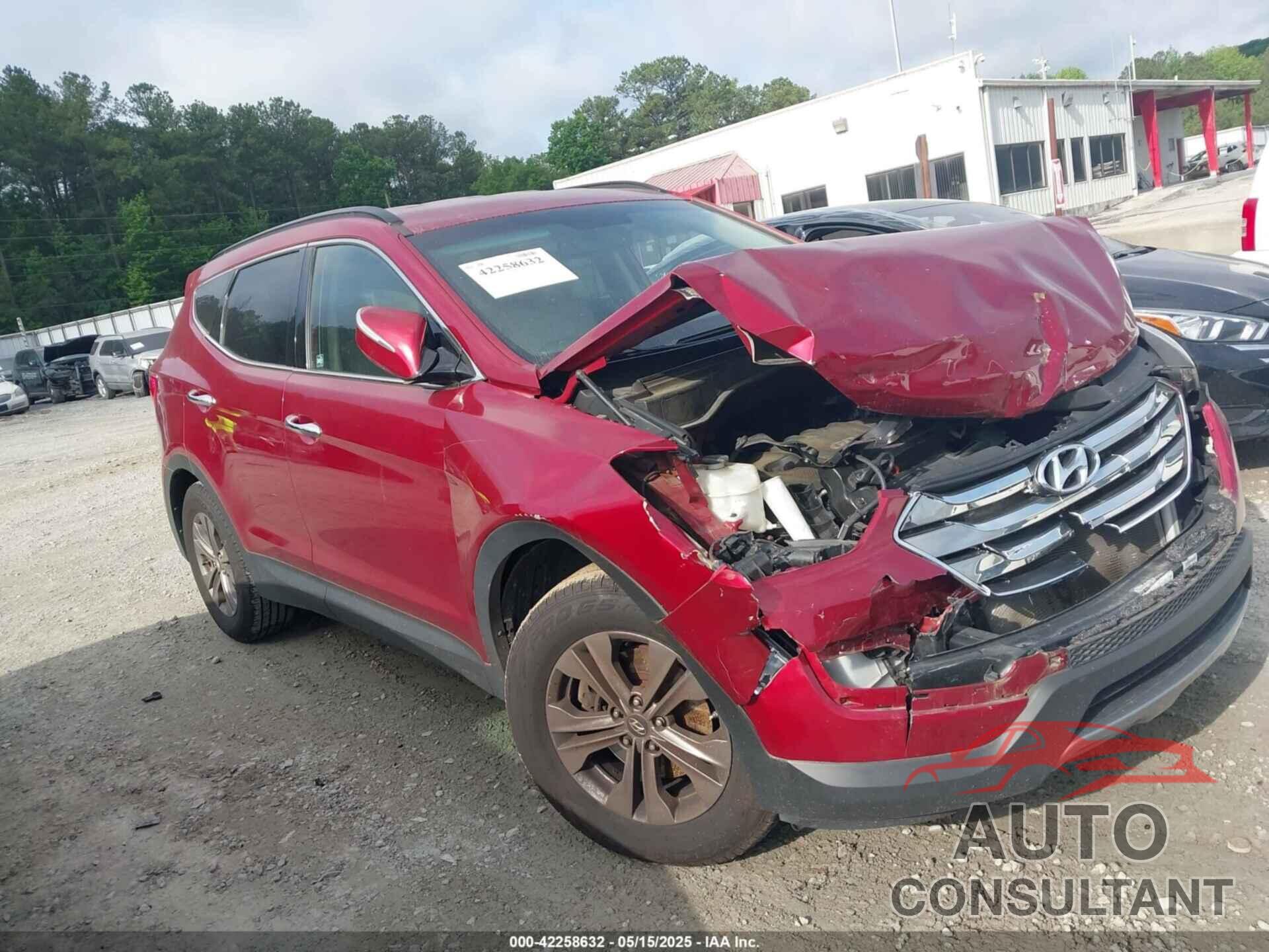 HYUNDAI SANTA FE 2013 - 5XYZU3LB9DG114590