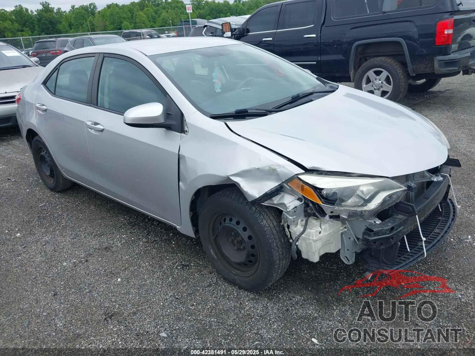 TOYOTA COROLLA 2014 - 2T1BURHE6EC088938