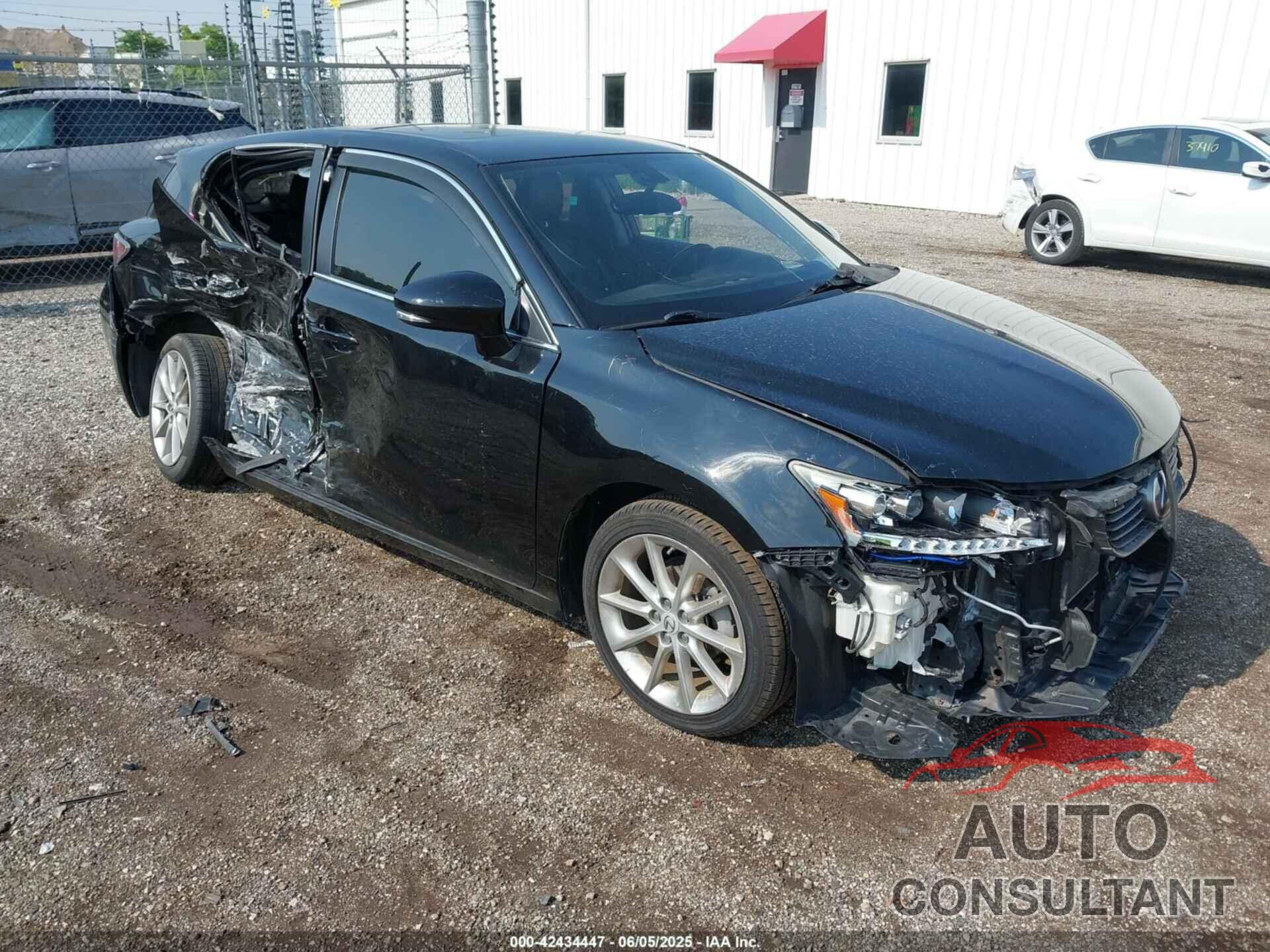 LEXUS CT 200H 2012 - JTHKD5BH4C2078687
