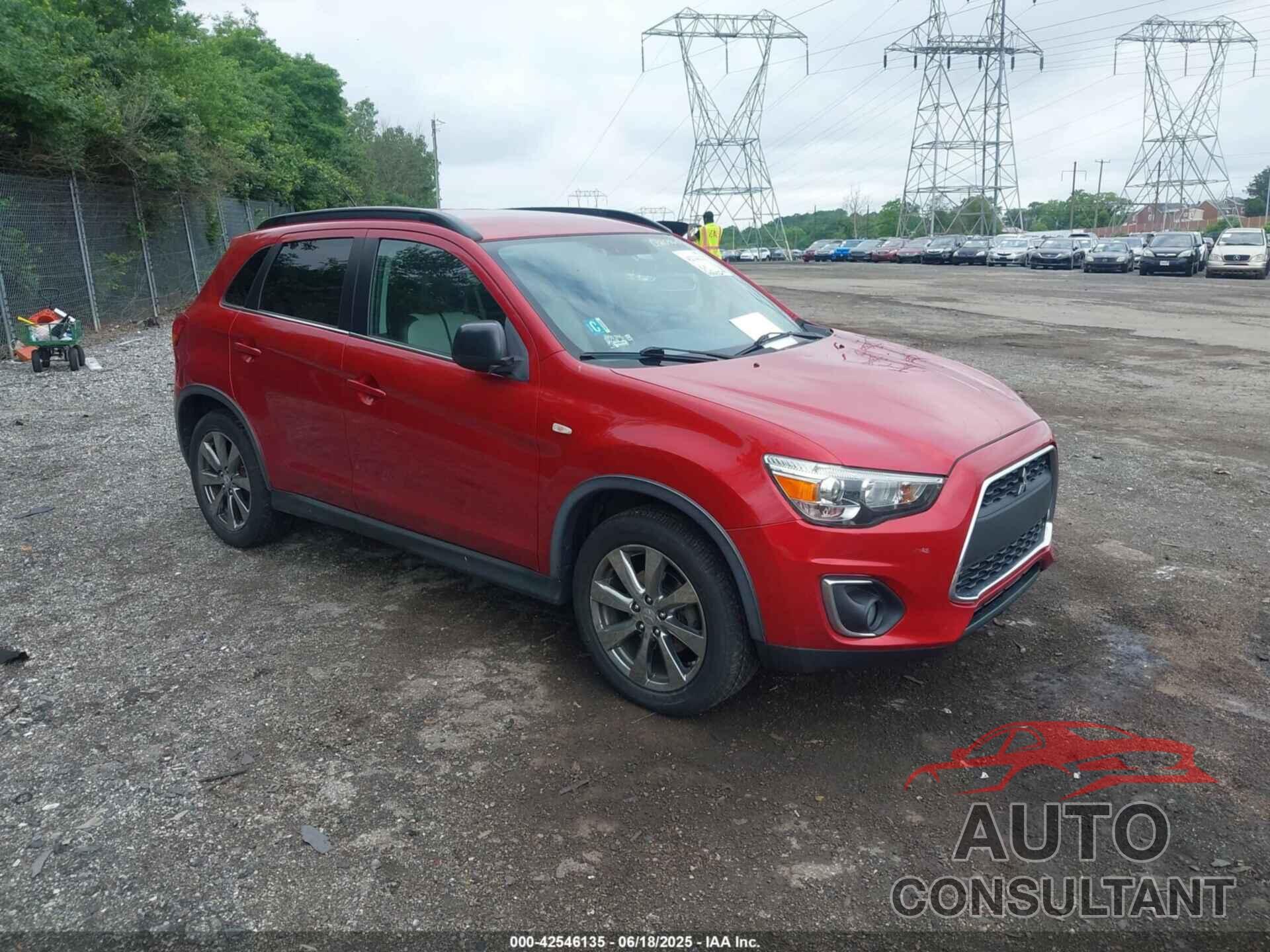 MITSUBISHI OUTLANDER SPORT 2013 - 4A4AR5AU5DE020464