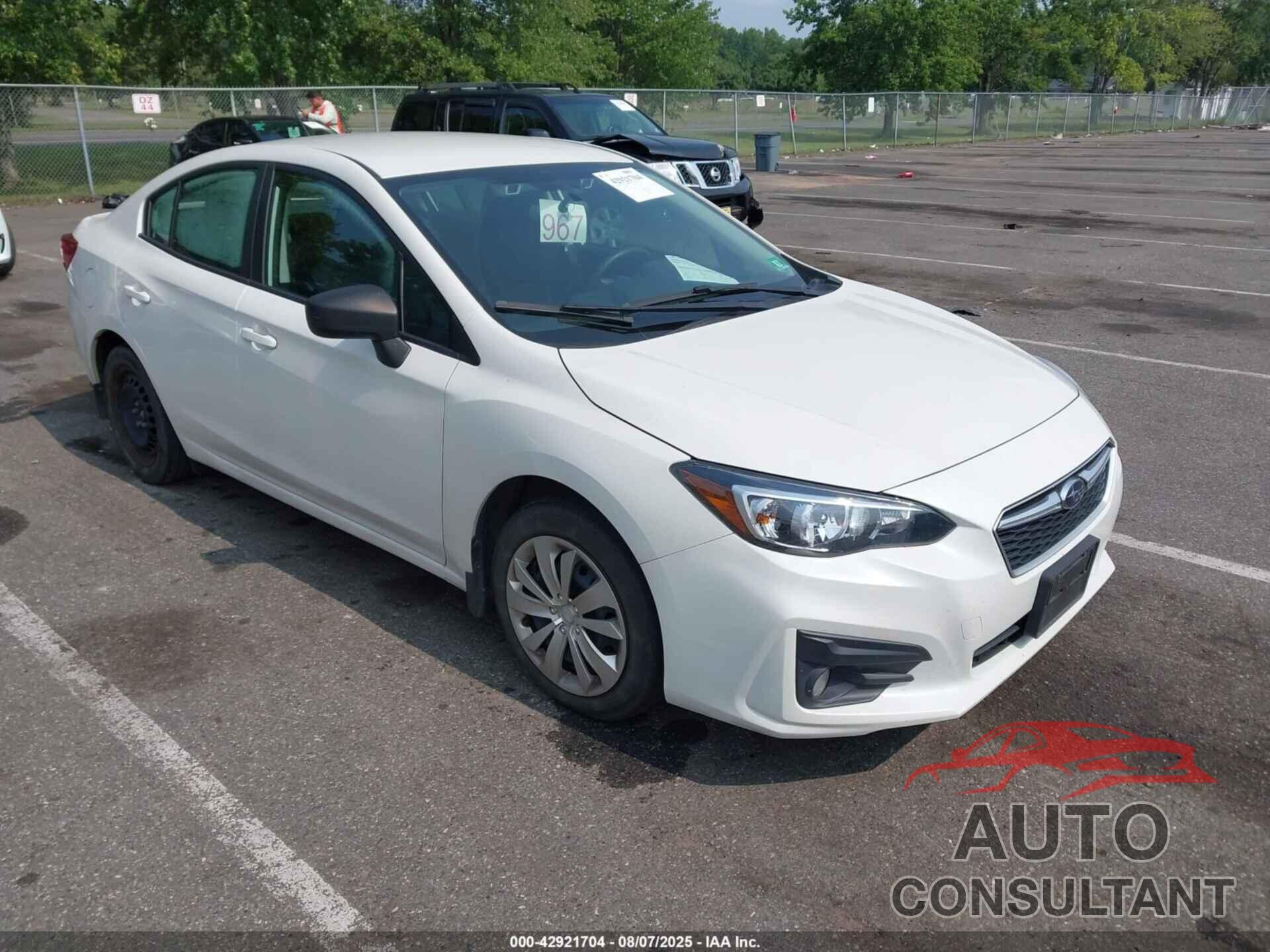 SUBARU IMPREZA 2019 - 4S3GKAB66K3603228