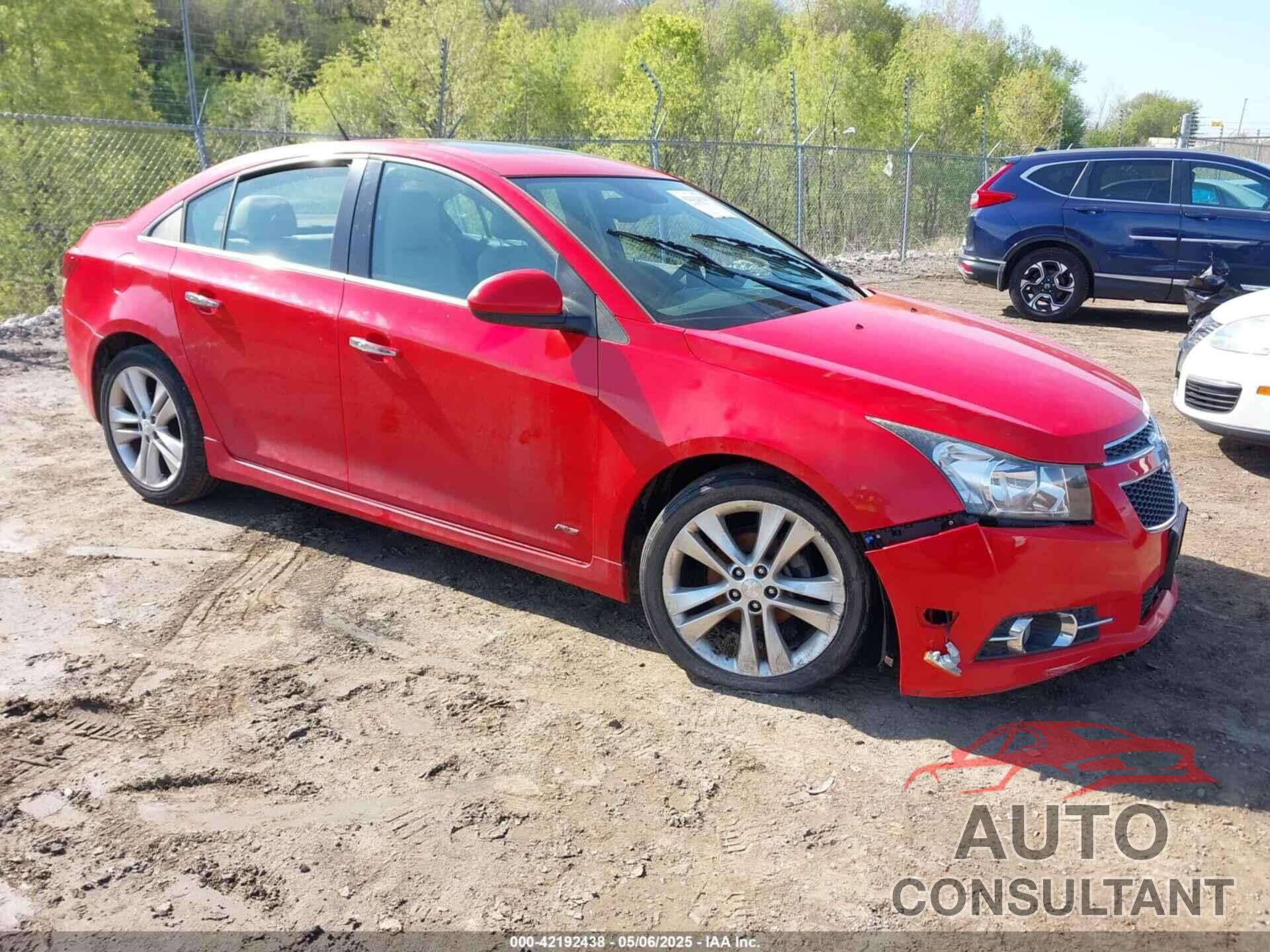 CHEVROLET CRUZE 2014 - 1G1PG5SB8E7358721