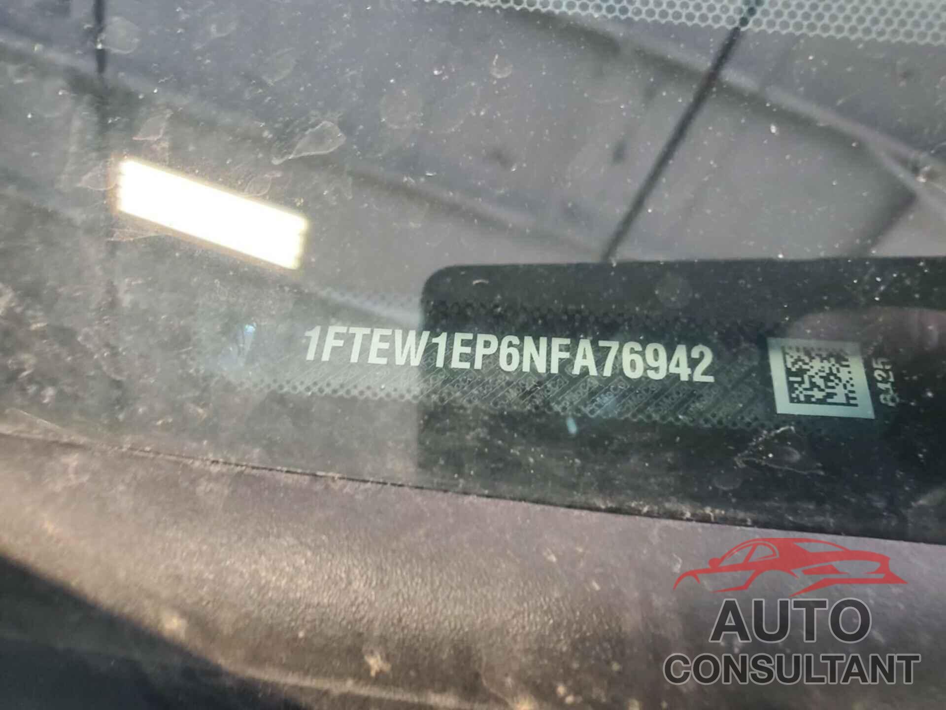 FORD F150 2022 - 1FTEW1EP6NFA76942