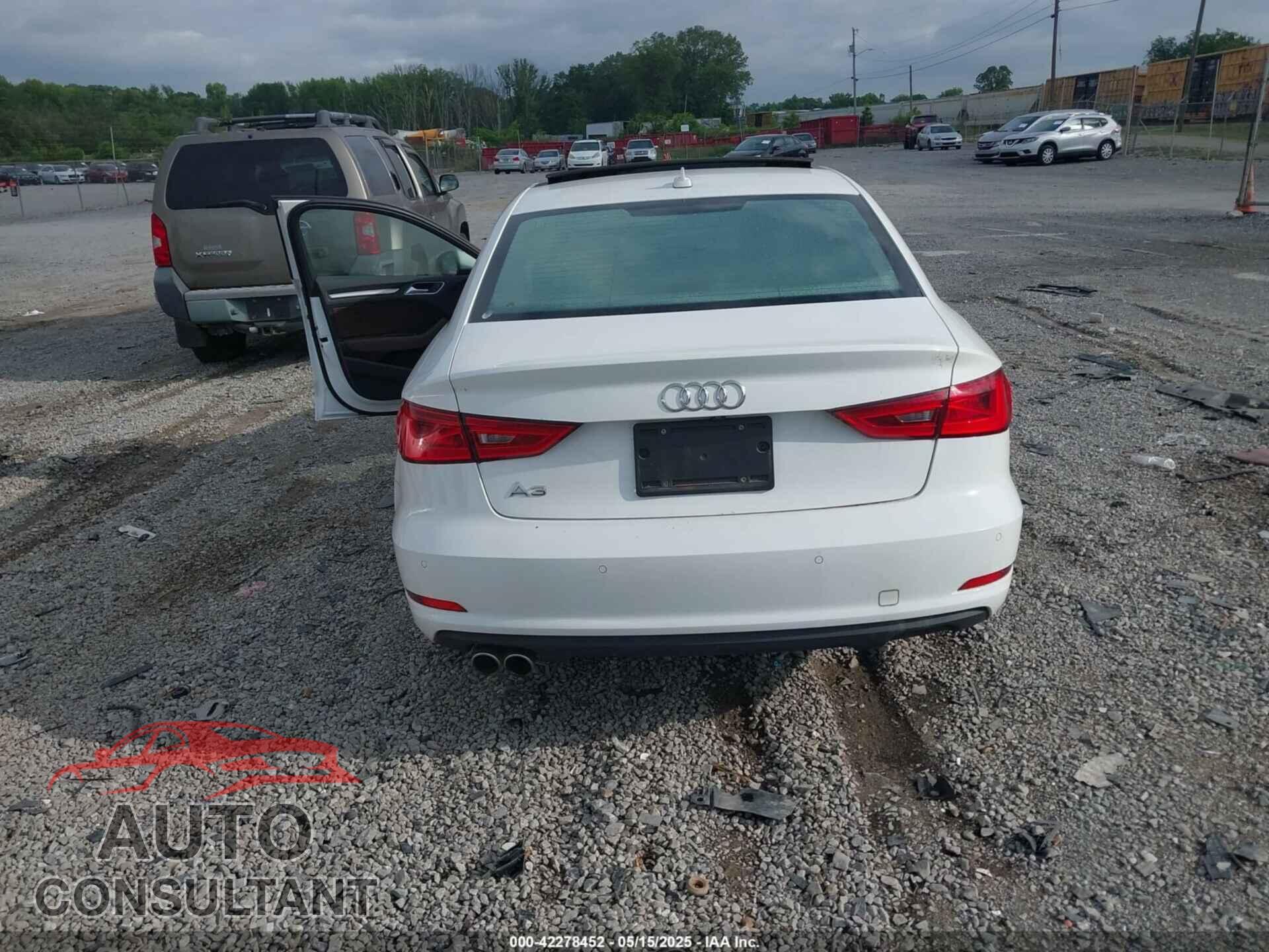AUDI A3 2016 - WAUA7GFF0G1008461