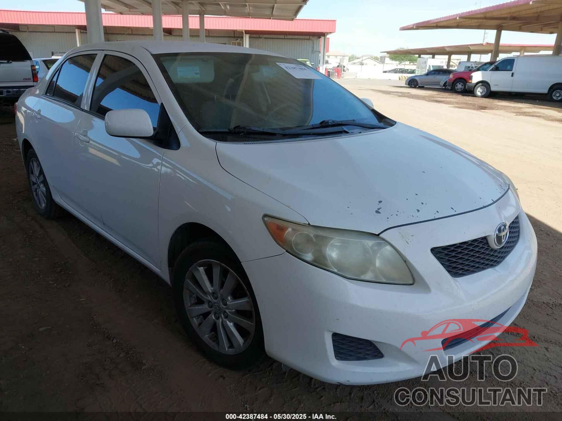 TOYOTA COROLLA 2010 - 1NXBU4EE4AZ303071