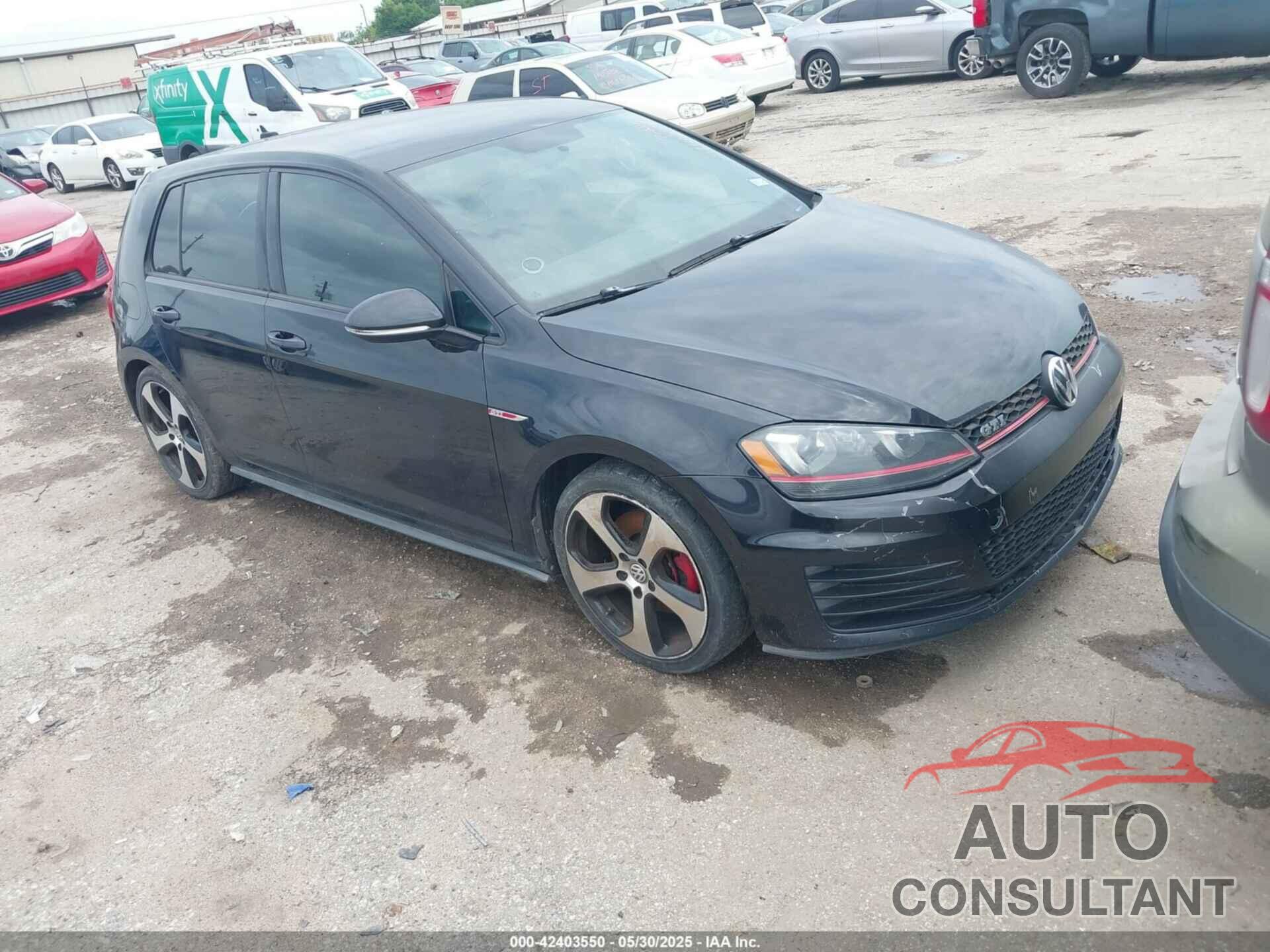VOLKSWAGEN GOLF GTI 2015 - 3VW4T7AU7FM034345