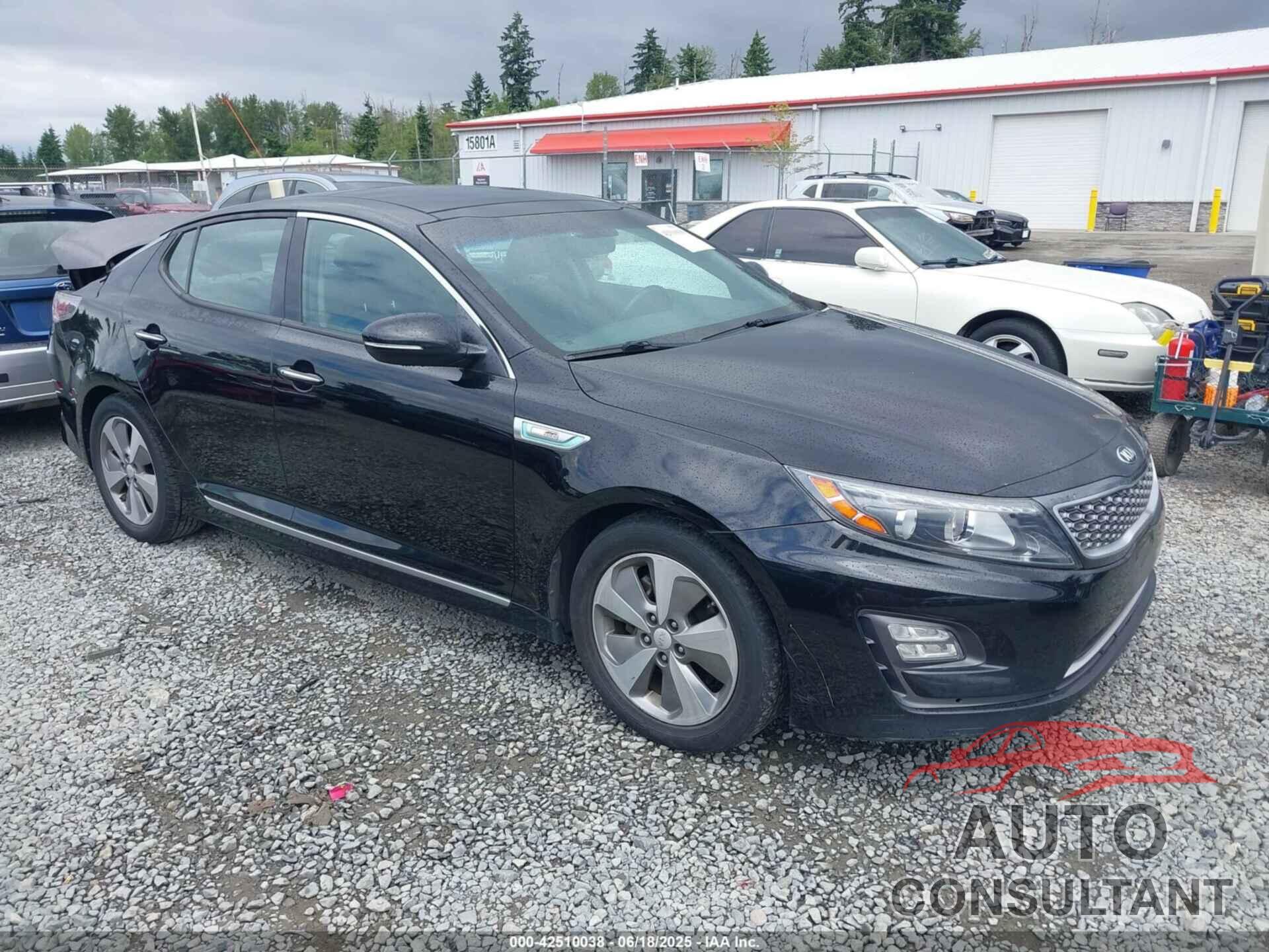 KIA OPTIMA HYBRID 2015 - KNAGN4AD9F5084594