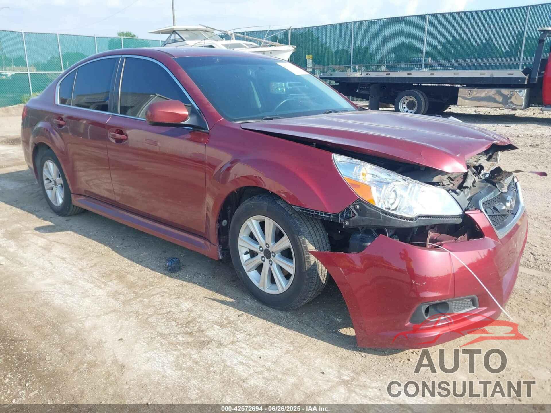 SUBARU LEGACY 2010 - 4S3BMCE66A3244070