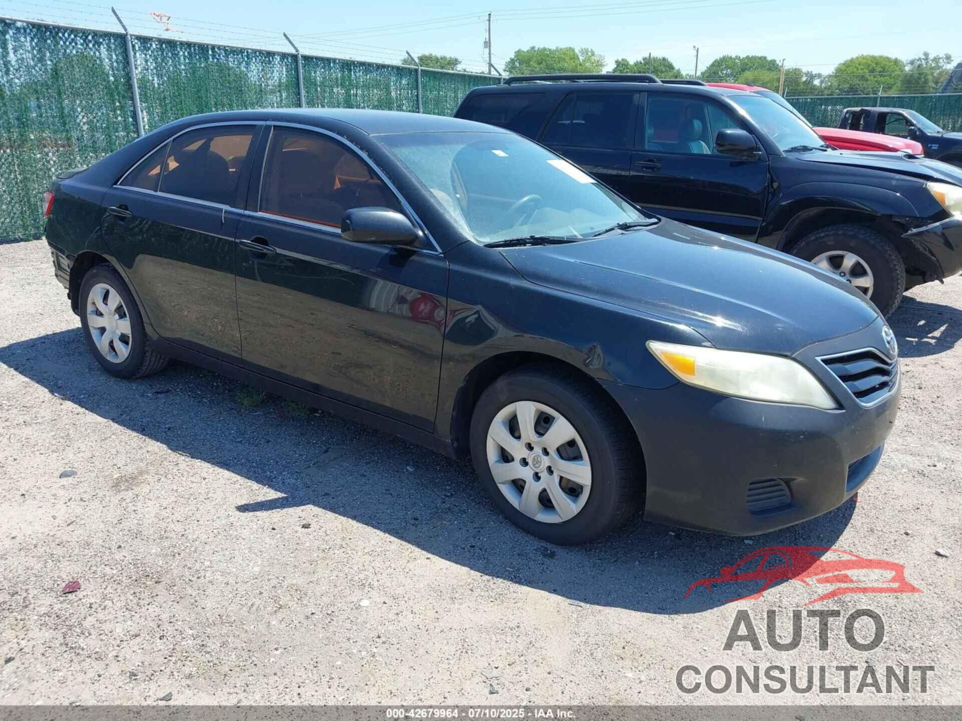 TOYOTA CAMRY 2010 - 4T1BF3EK5AU503595