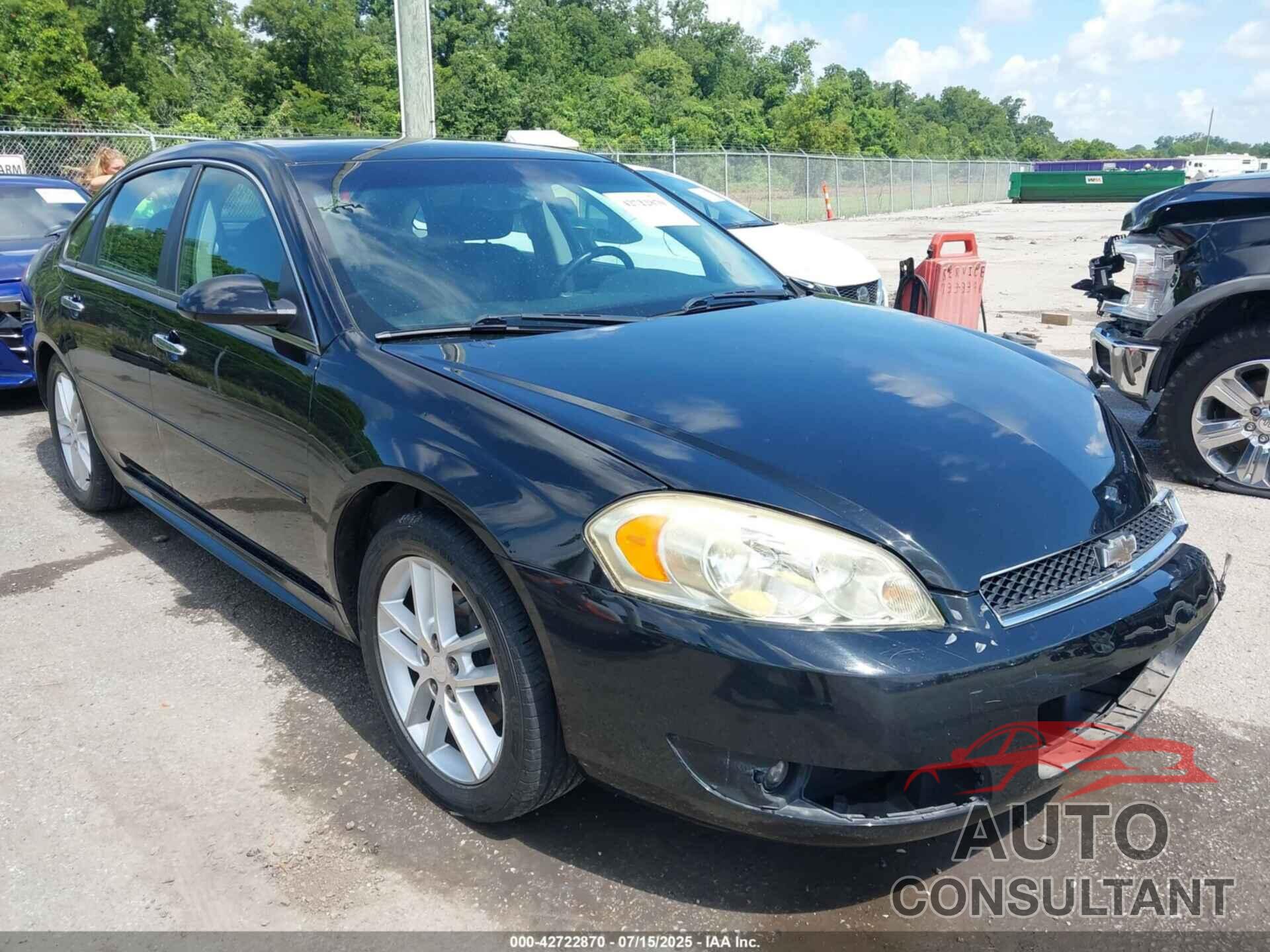 CHEVROLET IMPALA 2012 - 2G1WC5E30C1195889