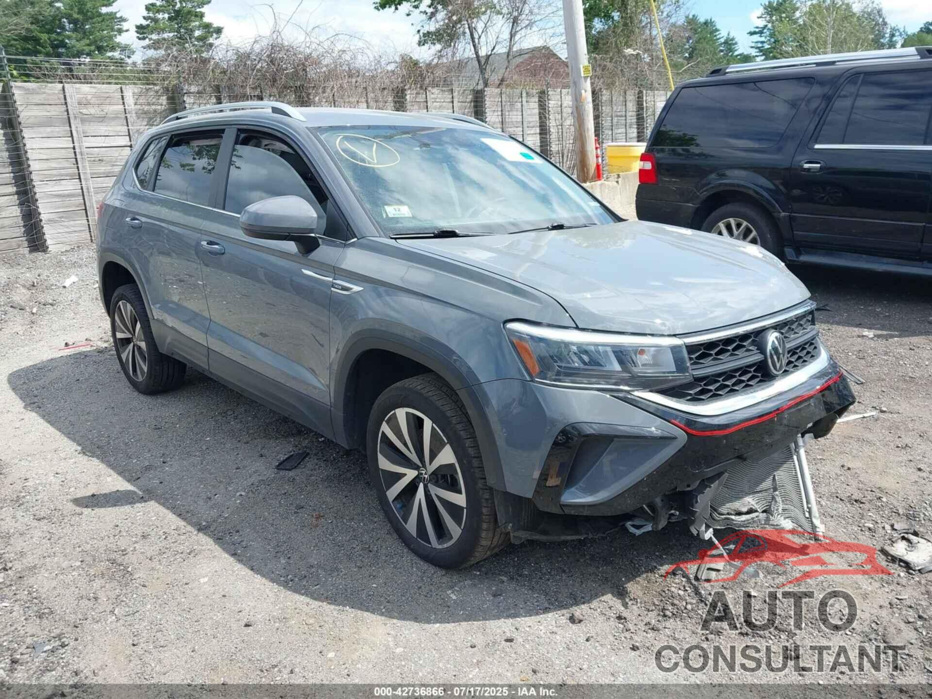 VOLKSWAGEN TAOS 2022 - 3VVRX7B28NM005866