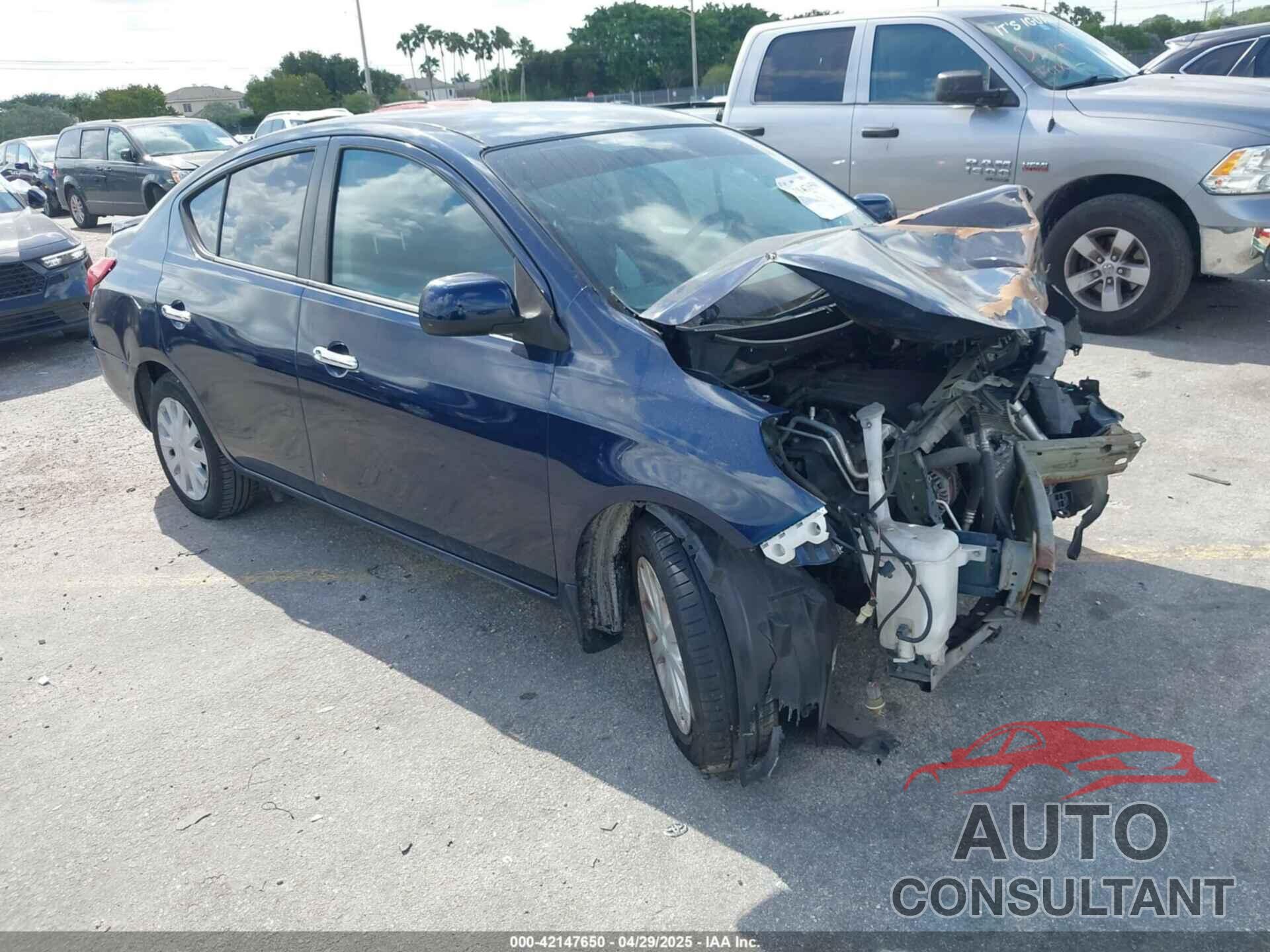 NISSAN VERSA 2013 - 3N1CN7AP4DL863799