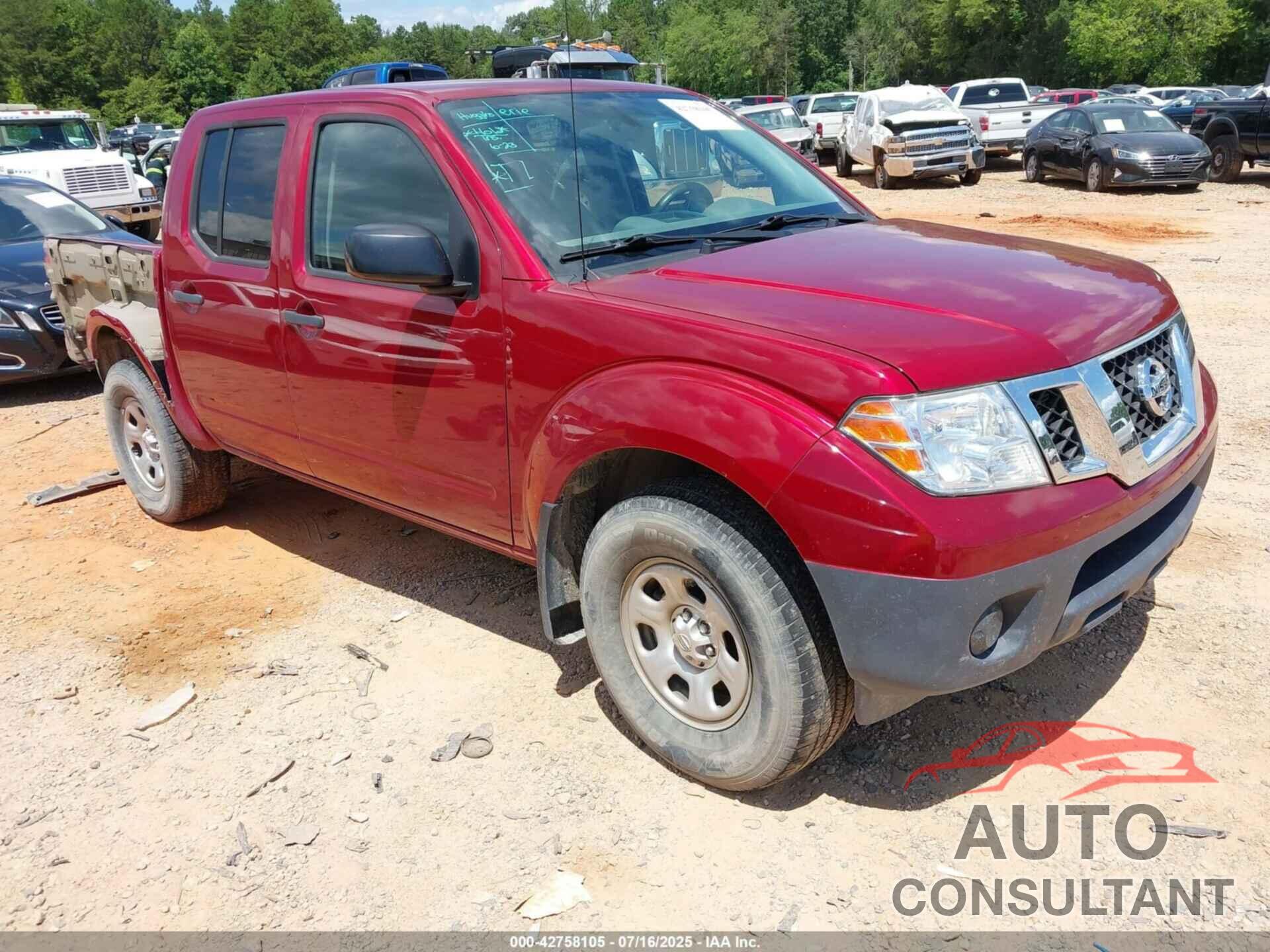 NISSAN FRONTIER 2021 - 1N6ED0EB5MN714314