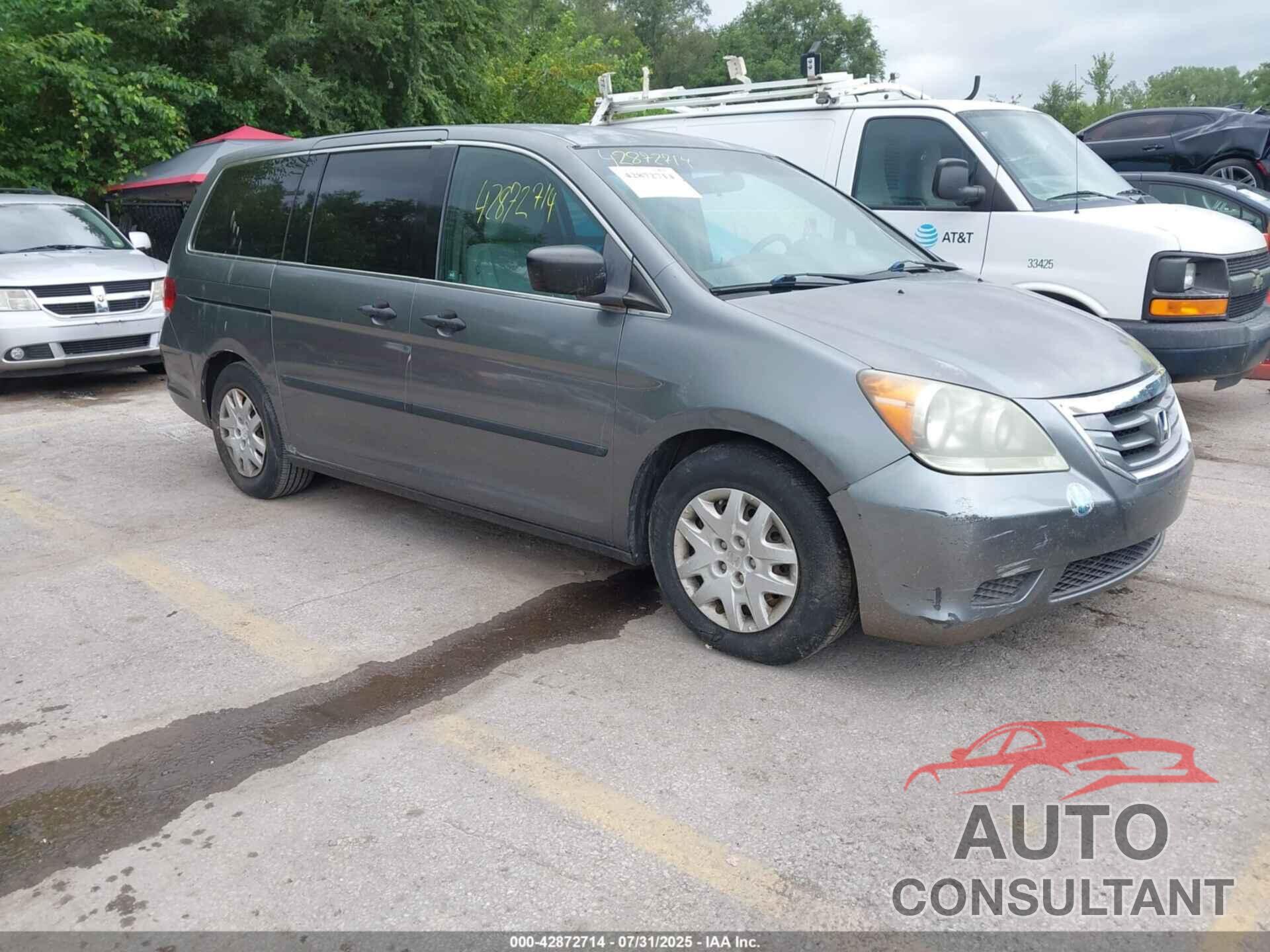 HONDA ODYSSEY 2009 - 5FNRL38269B043326