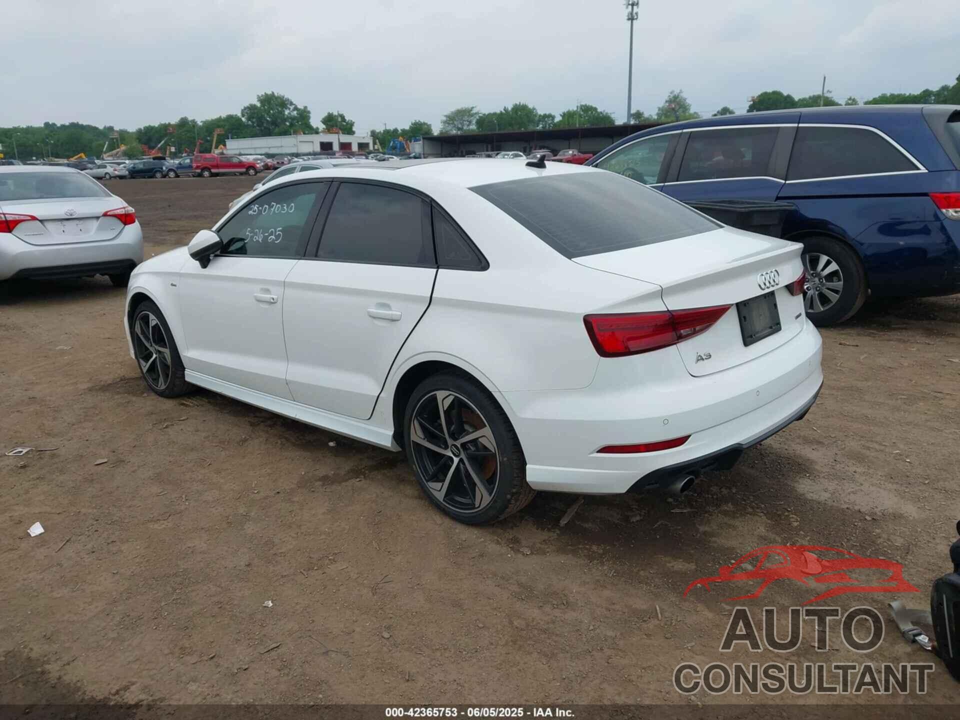 AUDI A3 2020 - WAUBEGFFXLA053167