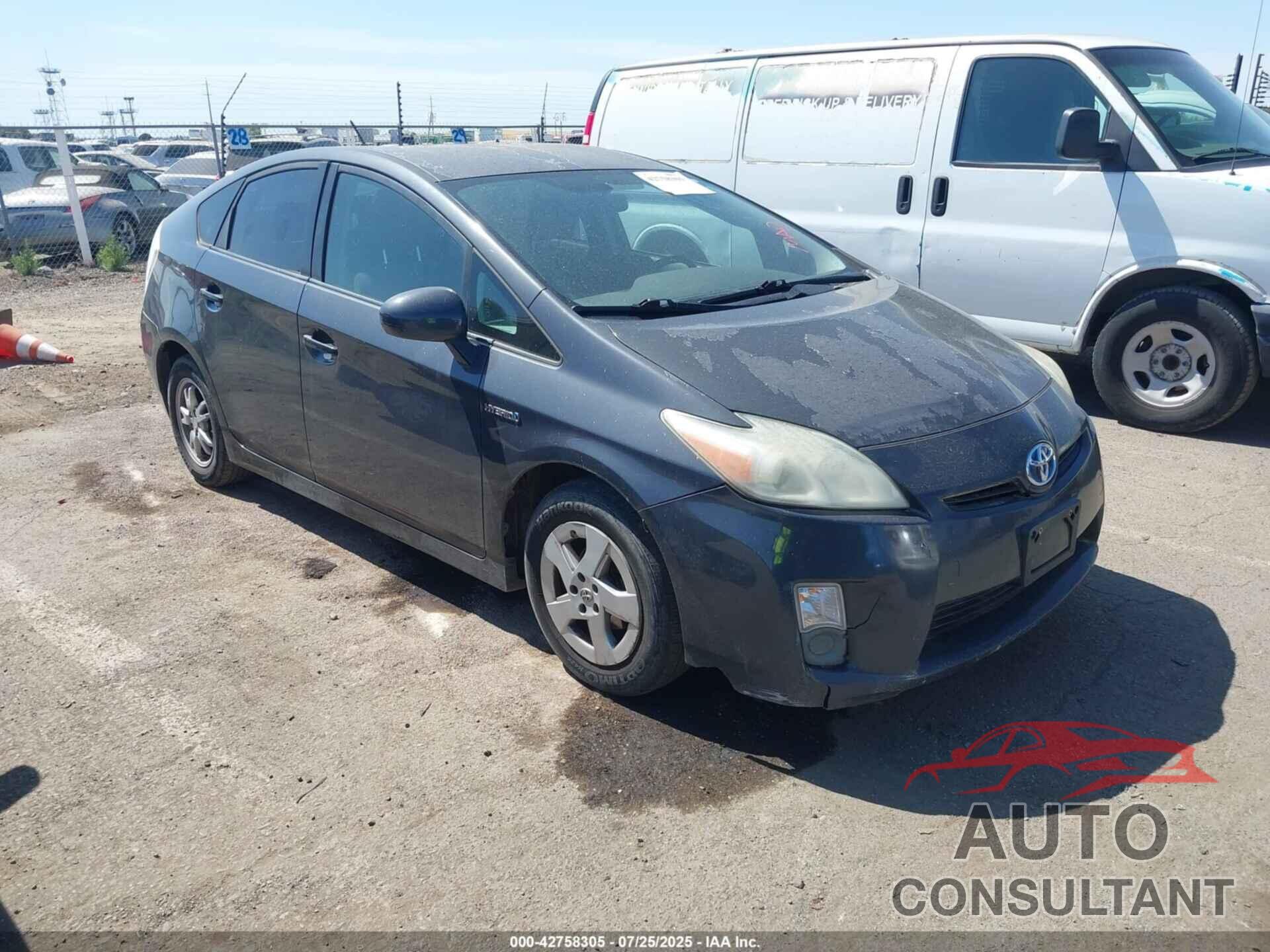 TOYOTA PRIUS 2011 - JTDKN3DU5B0253360