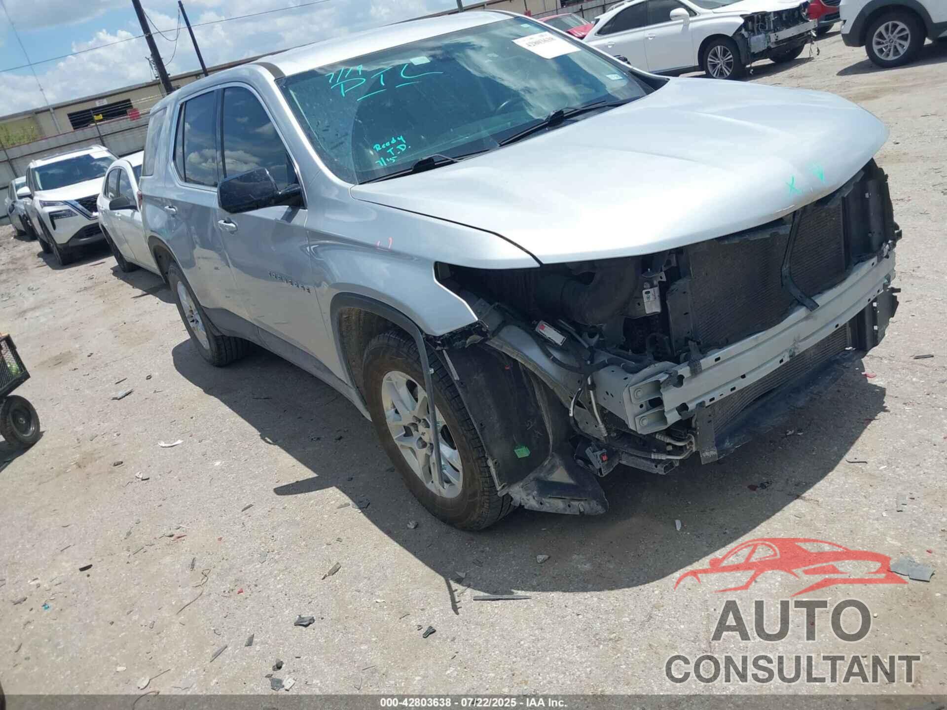 CHEVROLET TRAVERSE 2020 - 1GNERFKW3LJ298789
