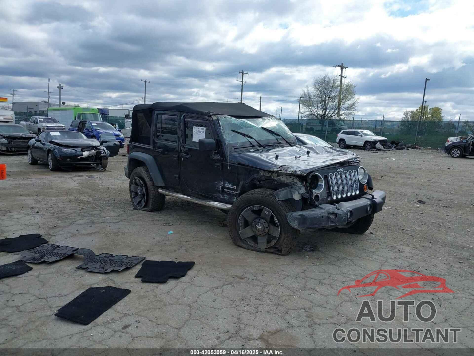 JEEP WRANGLER UNLIMITED 2013 - 1C4HJWDG3DL697226