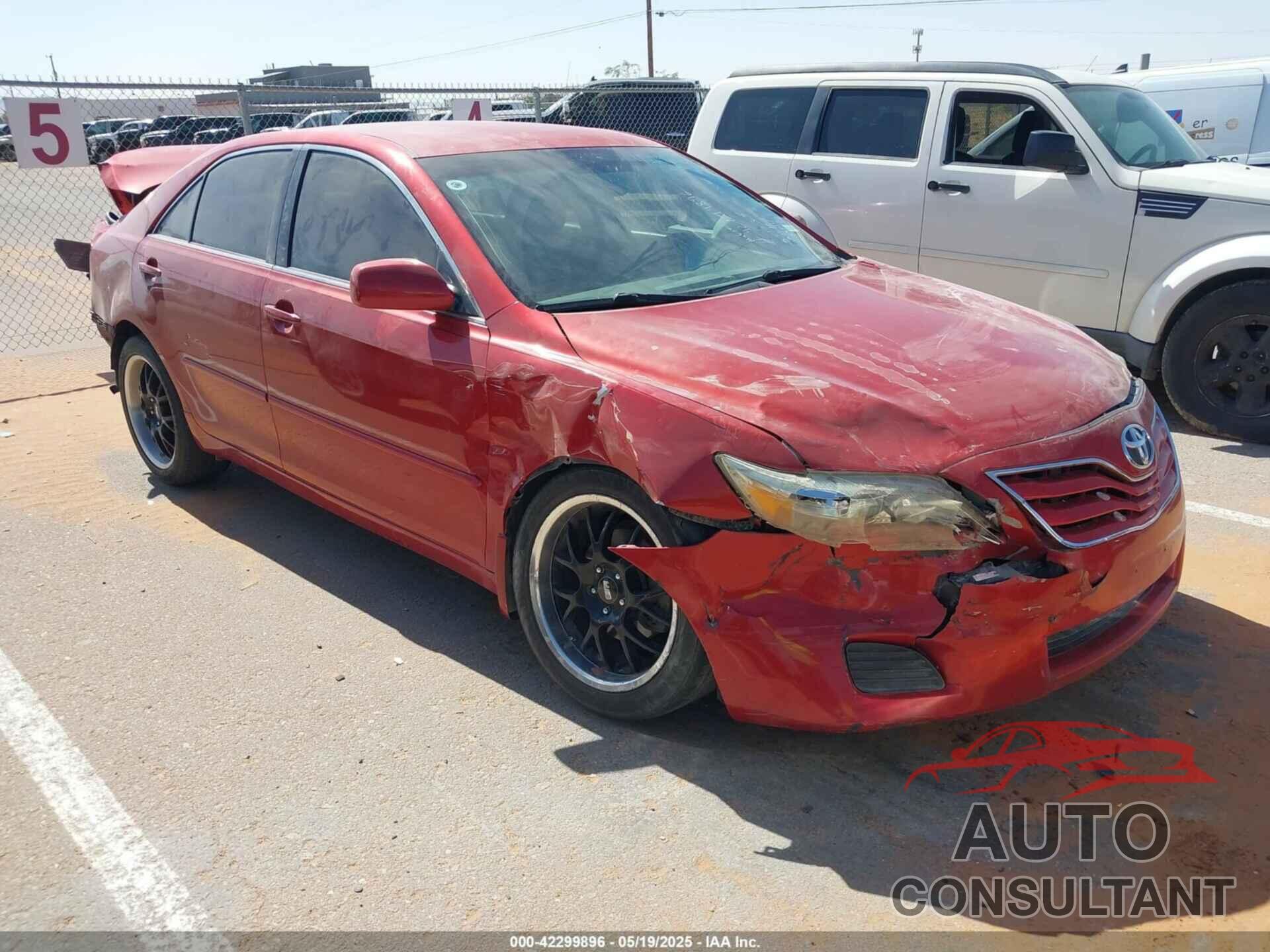 TOYOTA CAMRY 2010 - 4T4BF3EK4AR048423