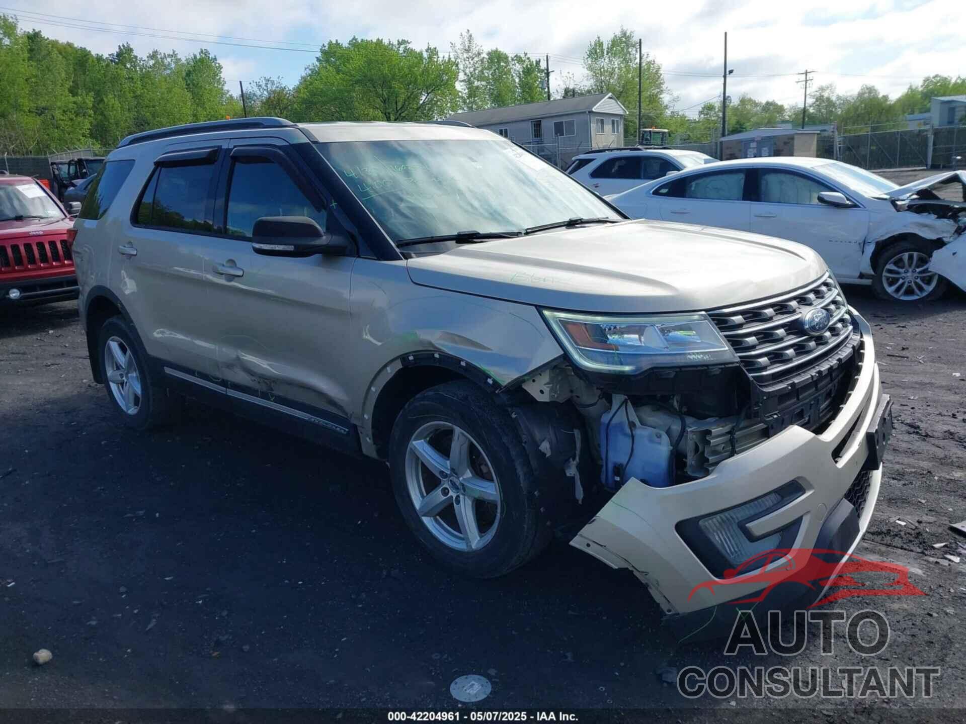 FORD EXPLORER 2017 - 1FM5K8D89HGA25587
