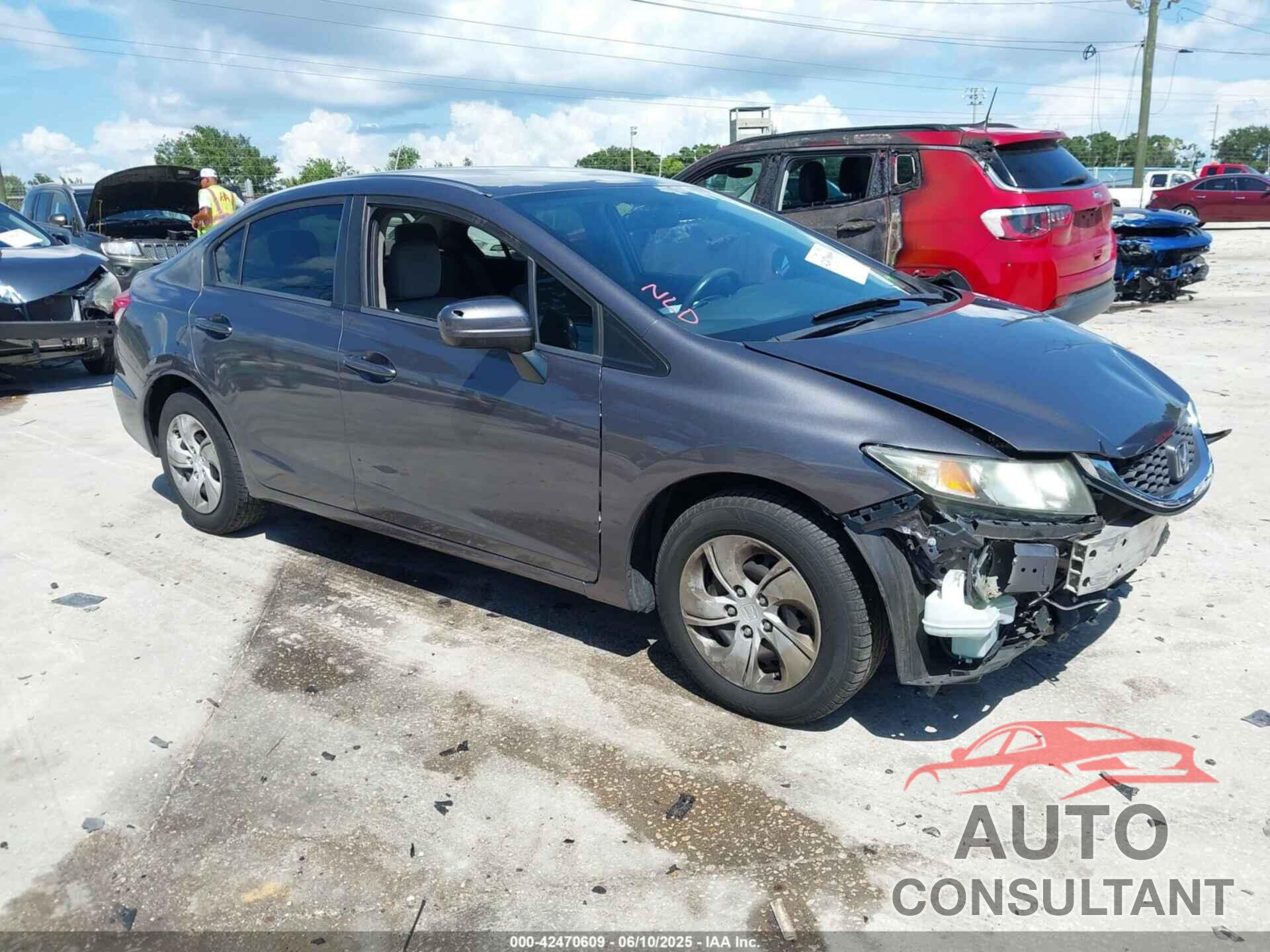 HONDA CIVIC 2015 - 19XFB2F53FE111466