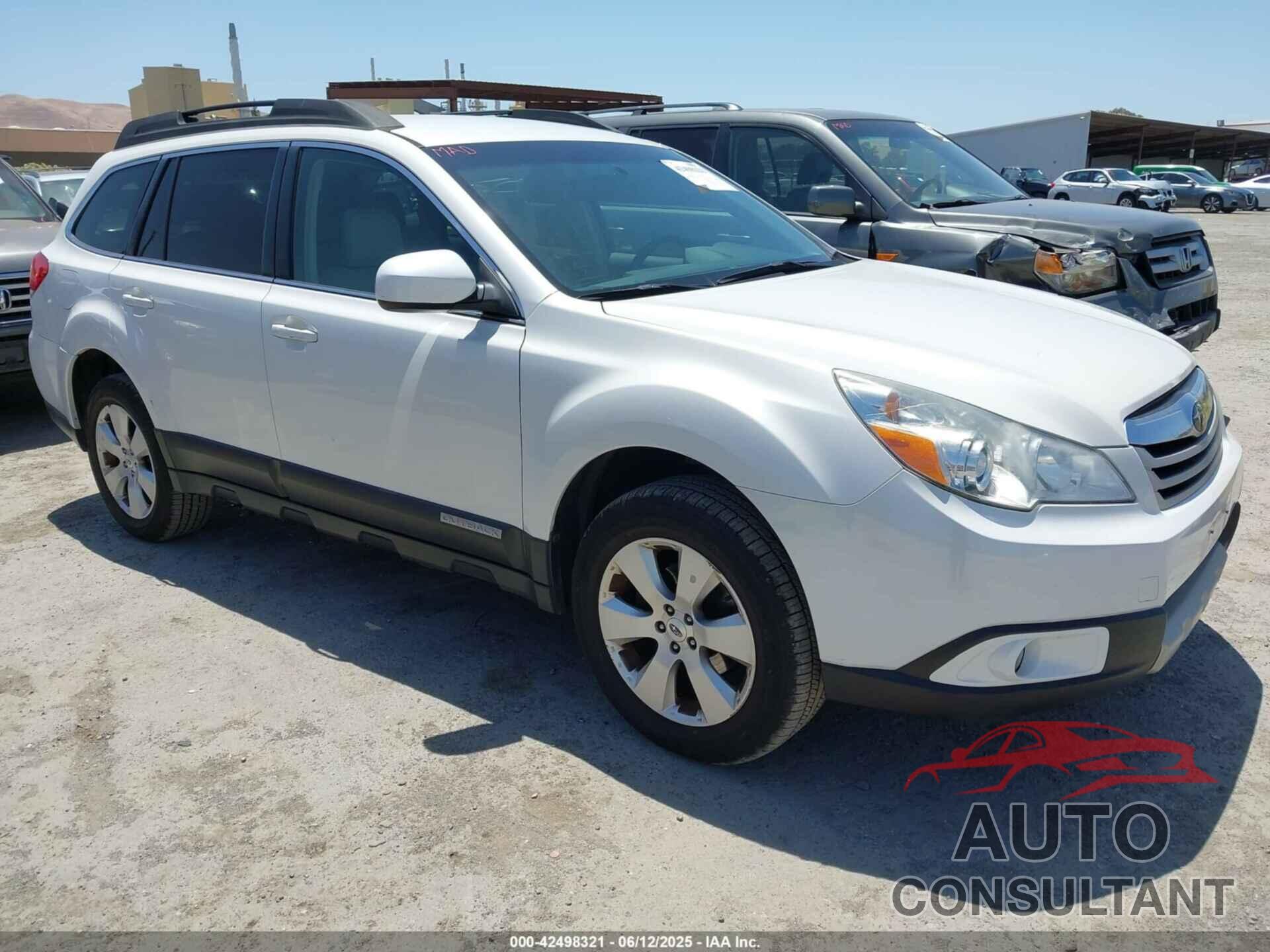SUBARU OUTBACK 2012 - 4S4BRBJC5C3243434