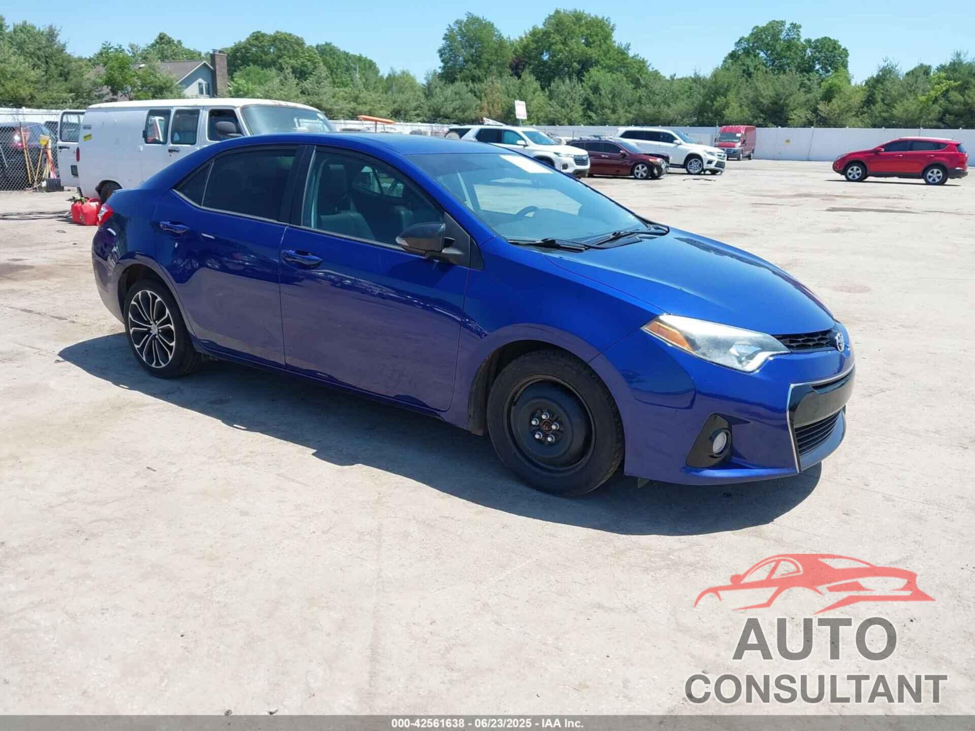 TOYOTA COROLLA 2015 - 2T1BURHE2FC258052