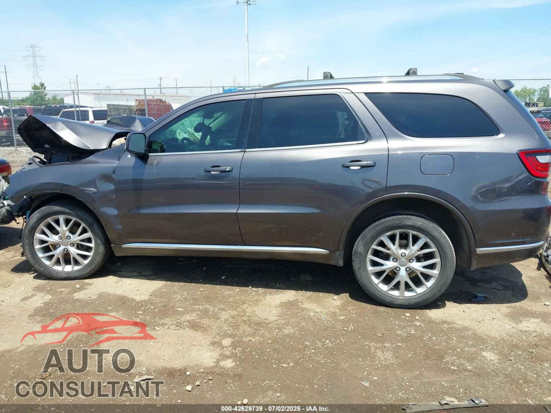 DODGE DURANGO 2016 - 1C4RDJDG7GC407962