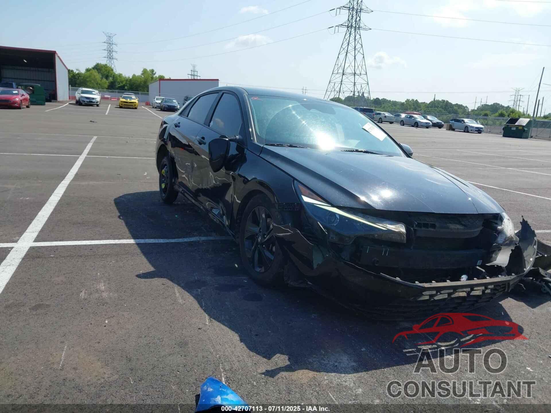 HYUNDAI ELANTRA 2022 - KMHLM4AGXNU245355