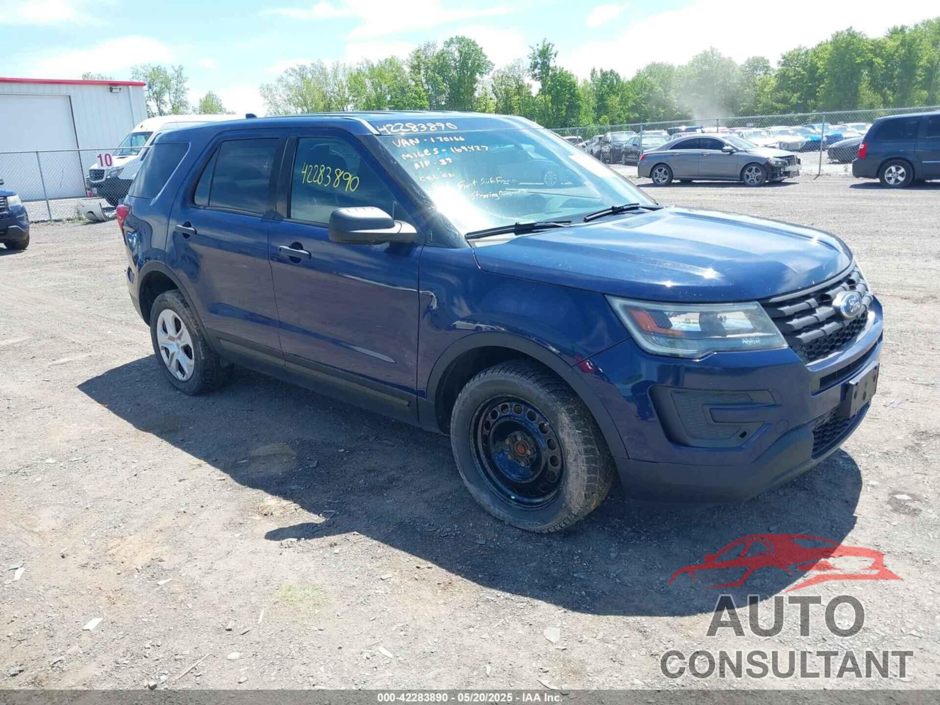 FORD POLICE INTERCEPTOR 2017 - 1FM5K8AT7HGC25649
