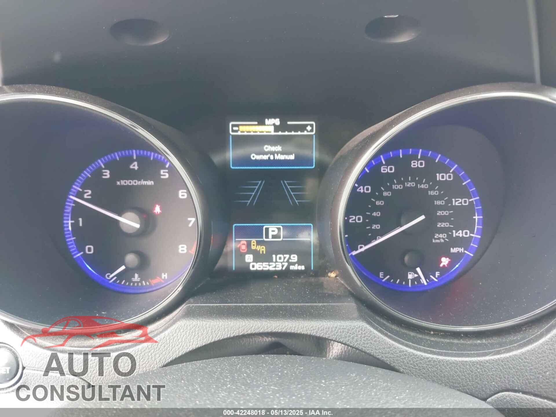 SUBARU OUTBACK 2015 - 4S4BSBFC5F3283580
