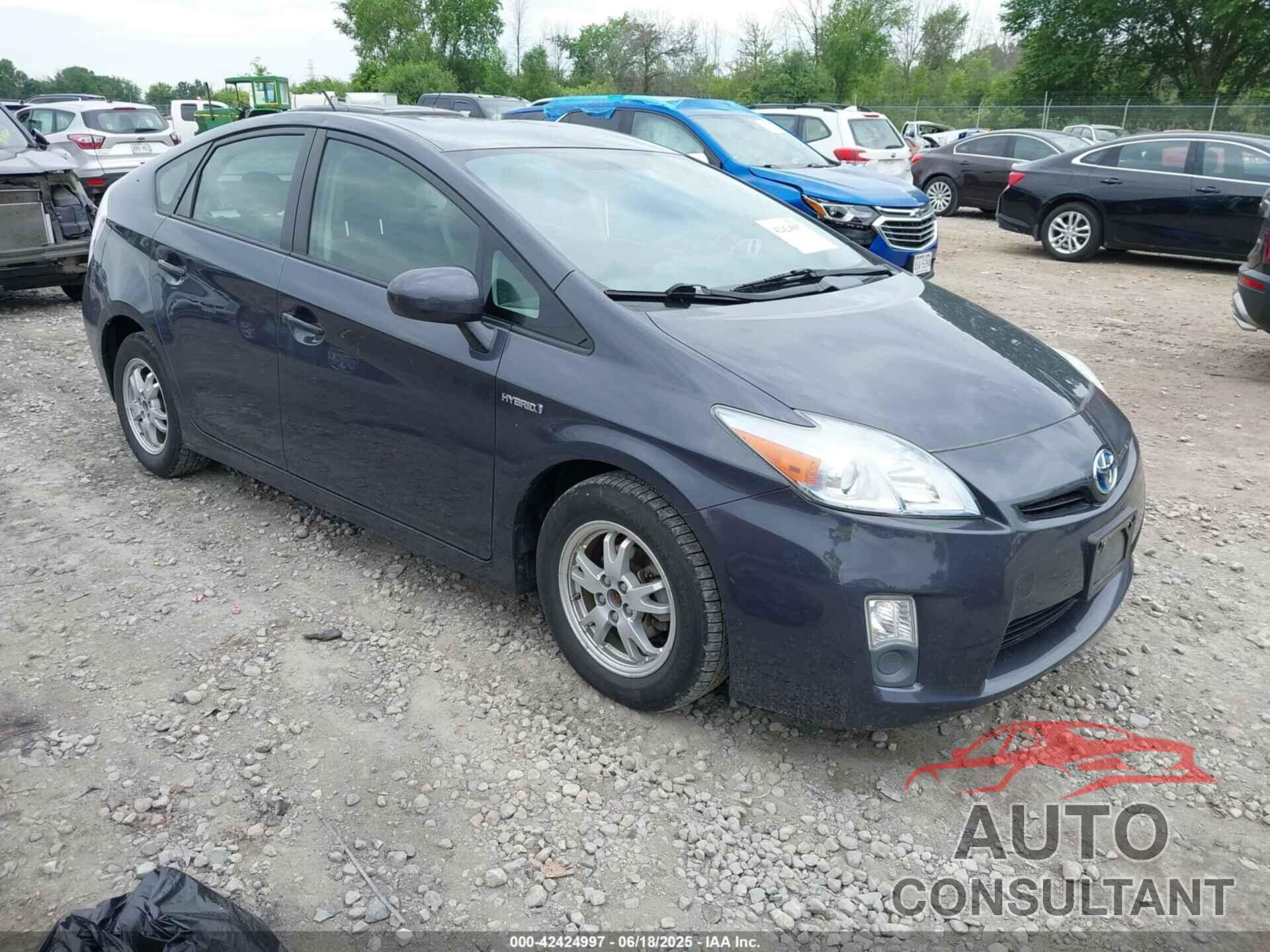 TOYOTA PRIUS 2011 - JTDKN3DU6B5343278