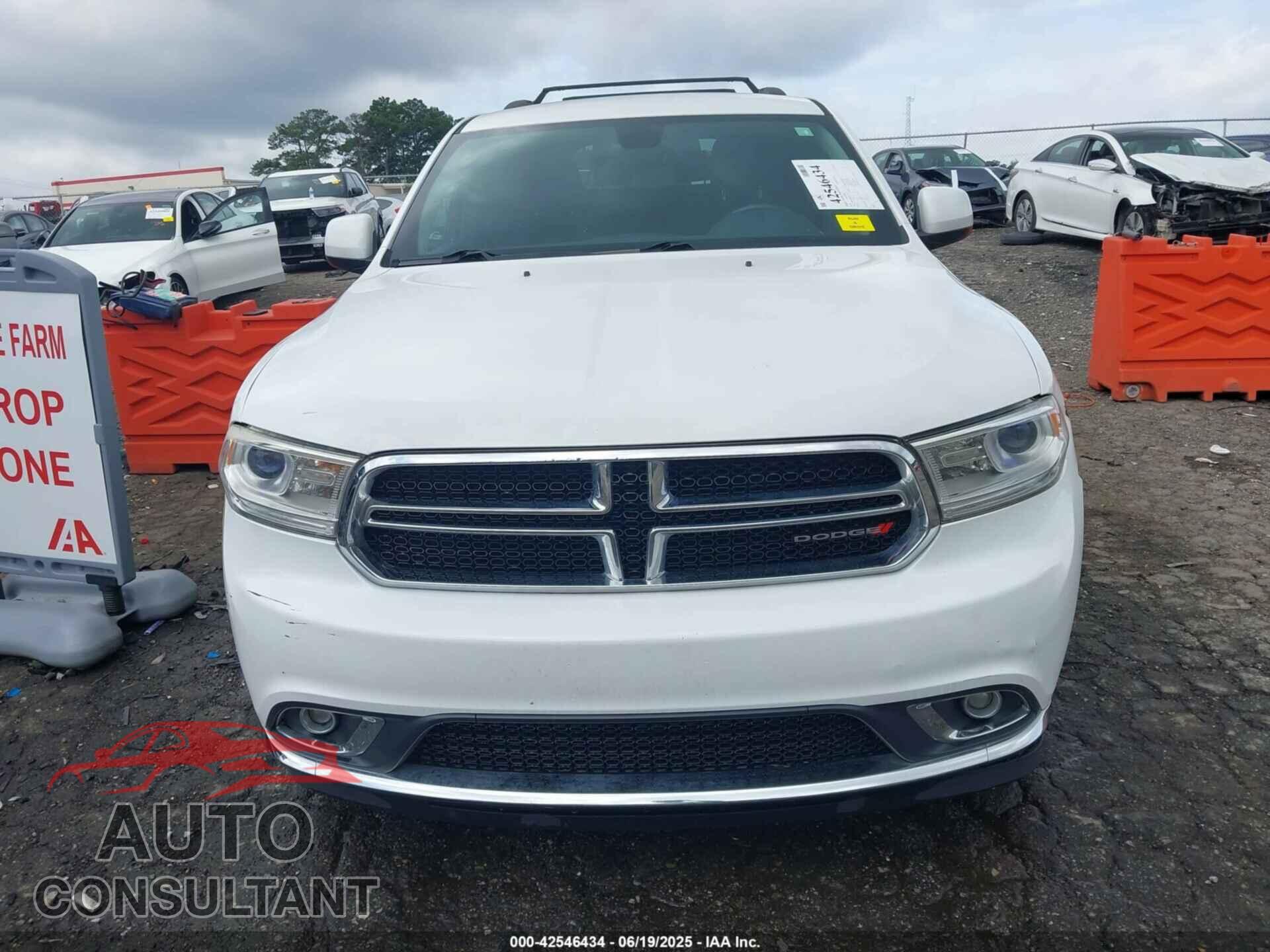 DODGE DURANGO 2015 - 1C4RDJAG0FC223322