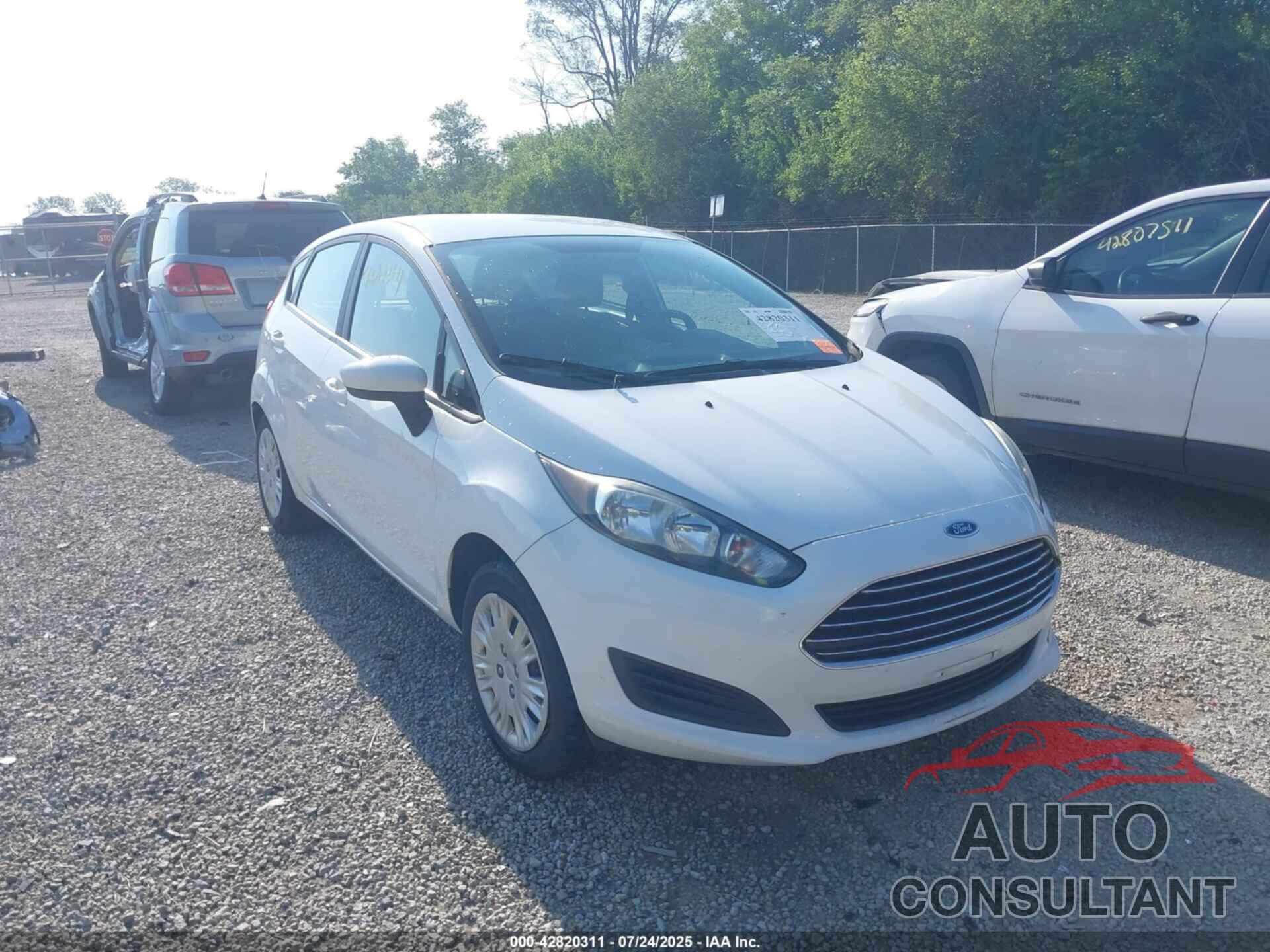 FORD FIESTA 2017 - 3FADP4EE6HM122188