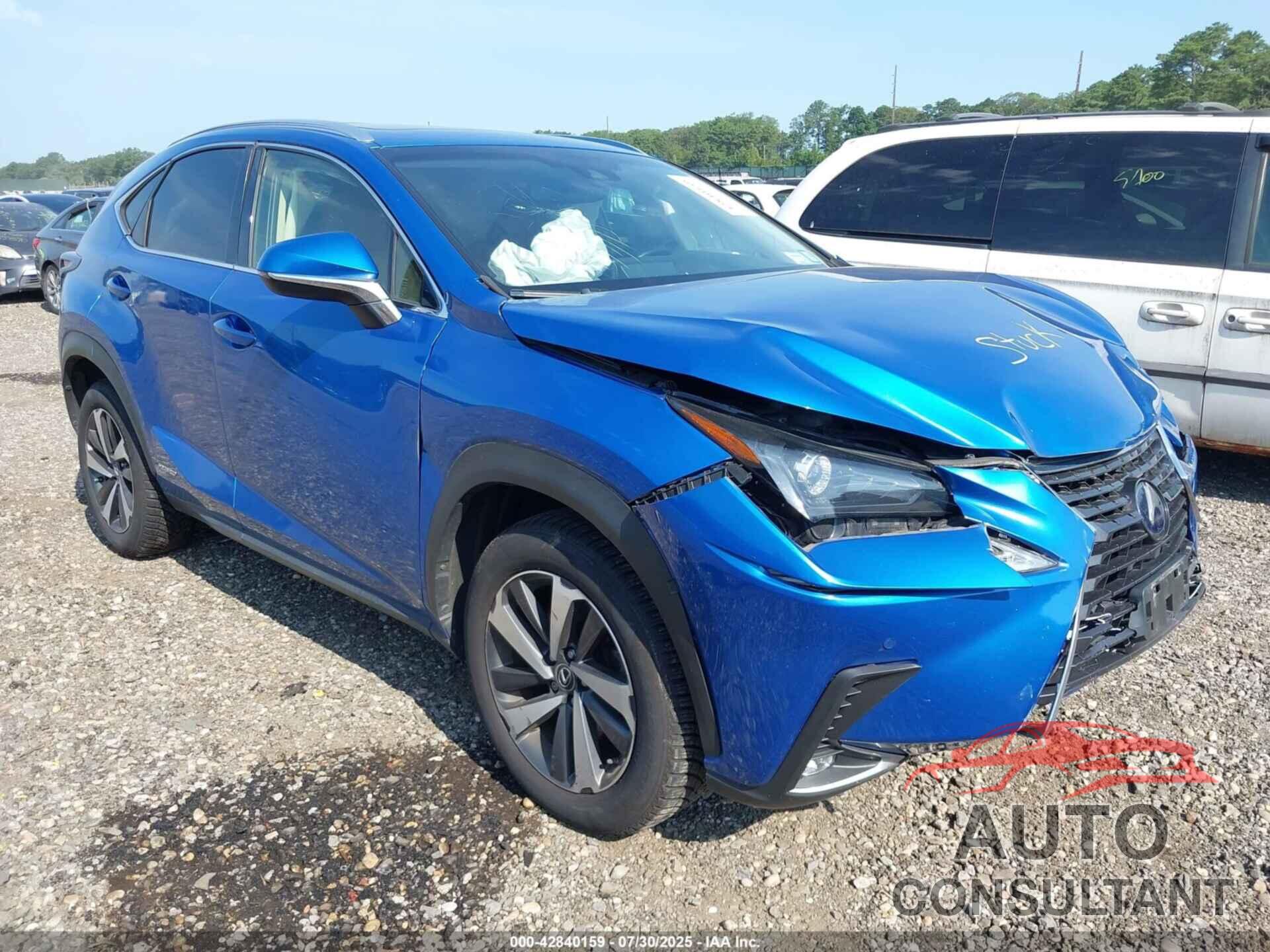 LEXUS NX 300H 2019 - JTJBJRBZ0K2114882