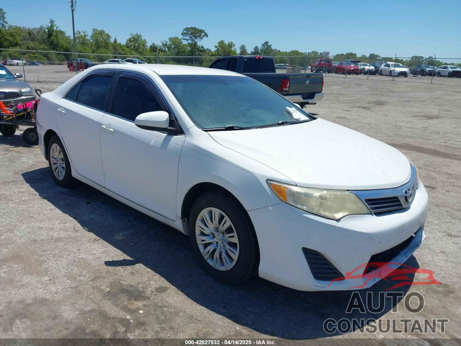 TOYOTA CAMRY 2012 - 4T1BF1FK9CU516629