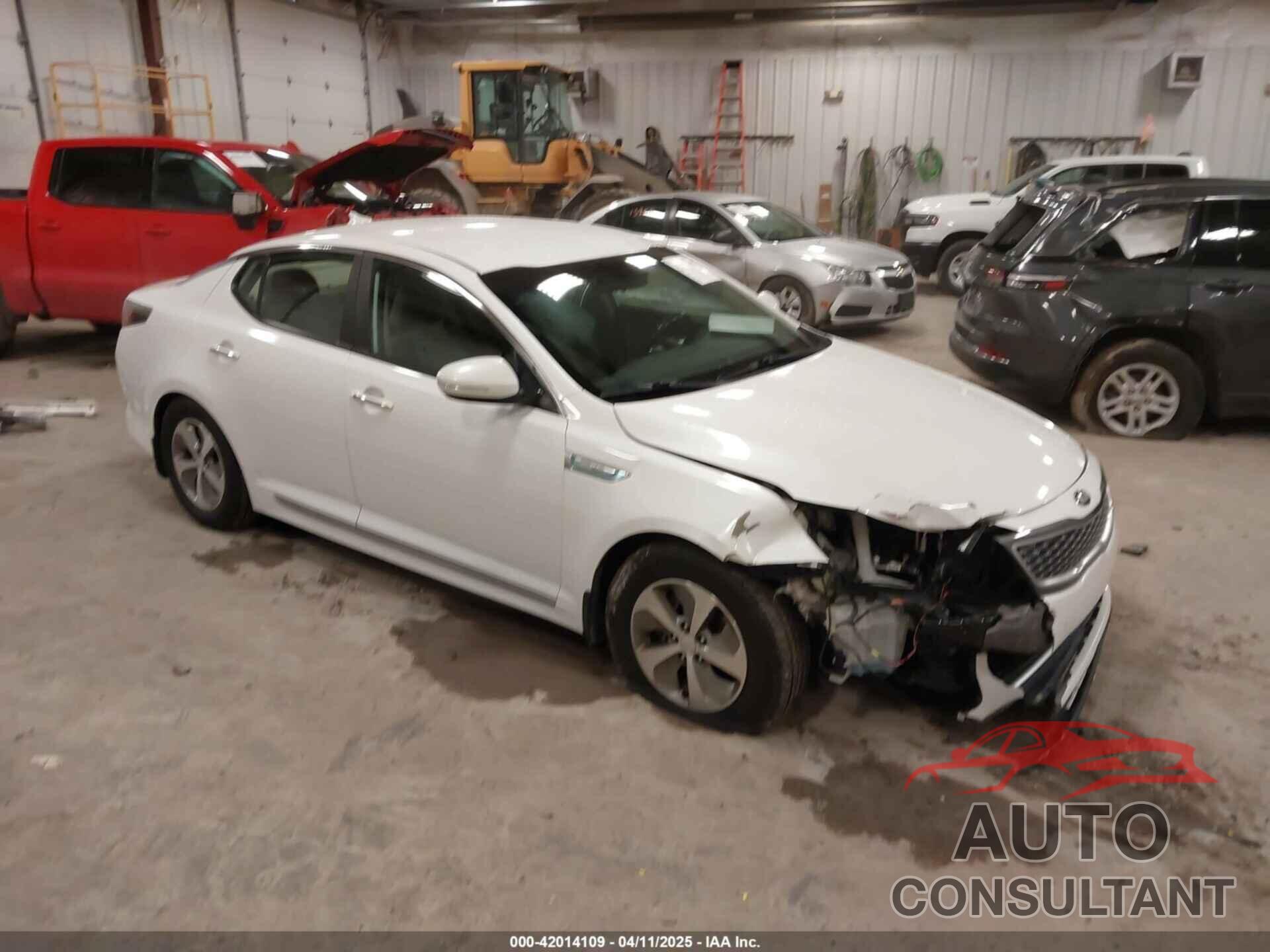 KIA OPTIMA HYBRID 2014 - KNAGM4AD2E5076063