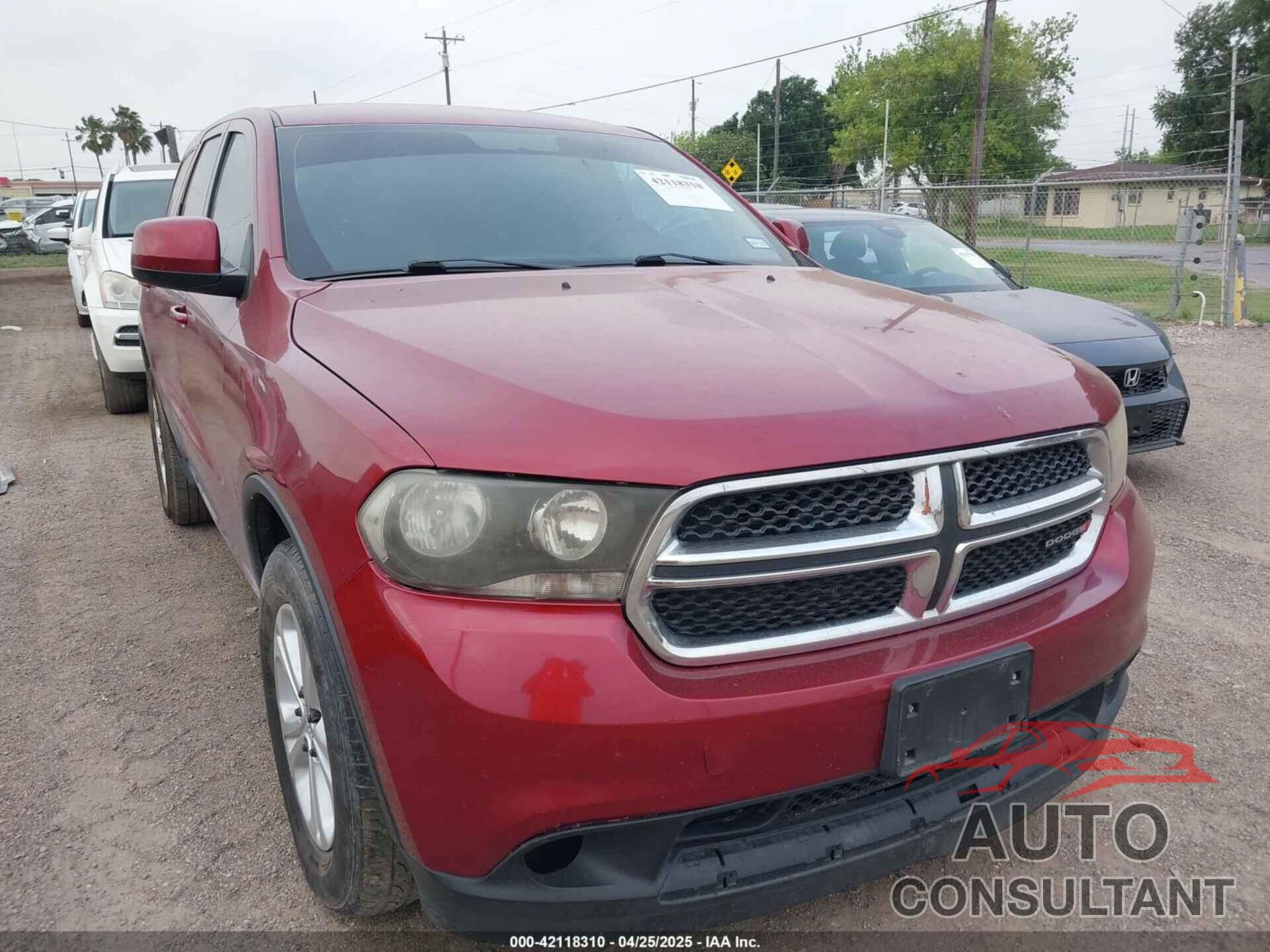 DODGE DURANGO 2013 - 1C4RDHAG6DC527342