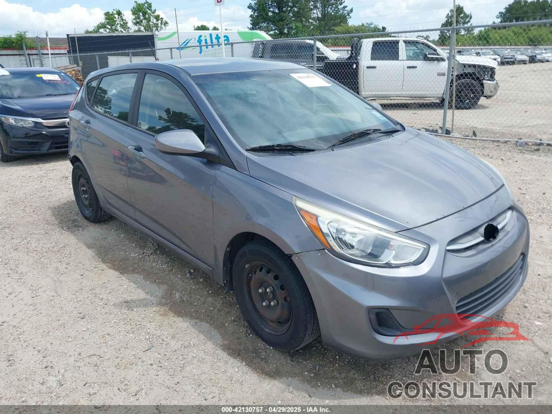 HYUNDAI ACCENT 2016 - KMHCT5AE2GU278148