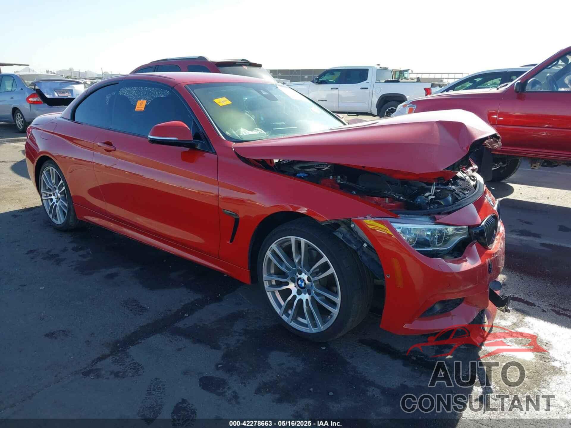 BMW 430I 2017 - WBA4U7C57H5D42727