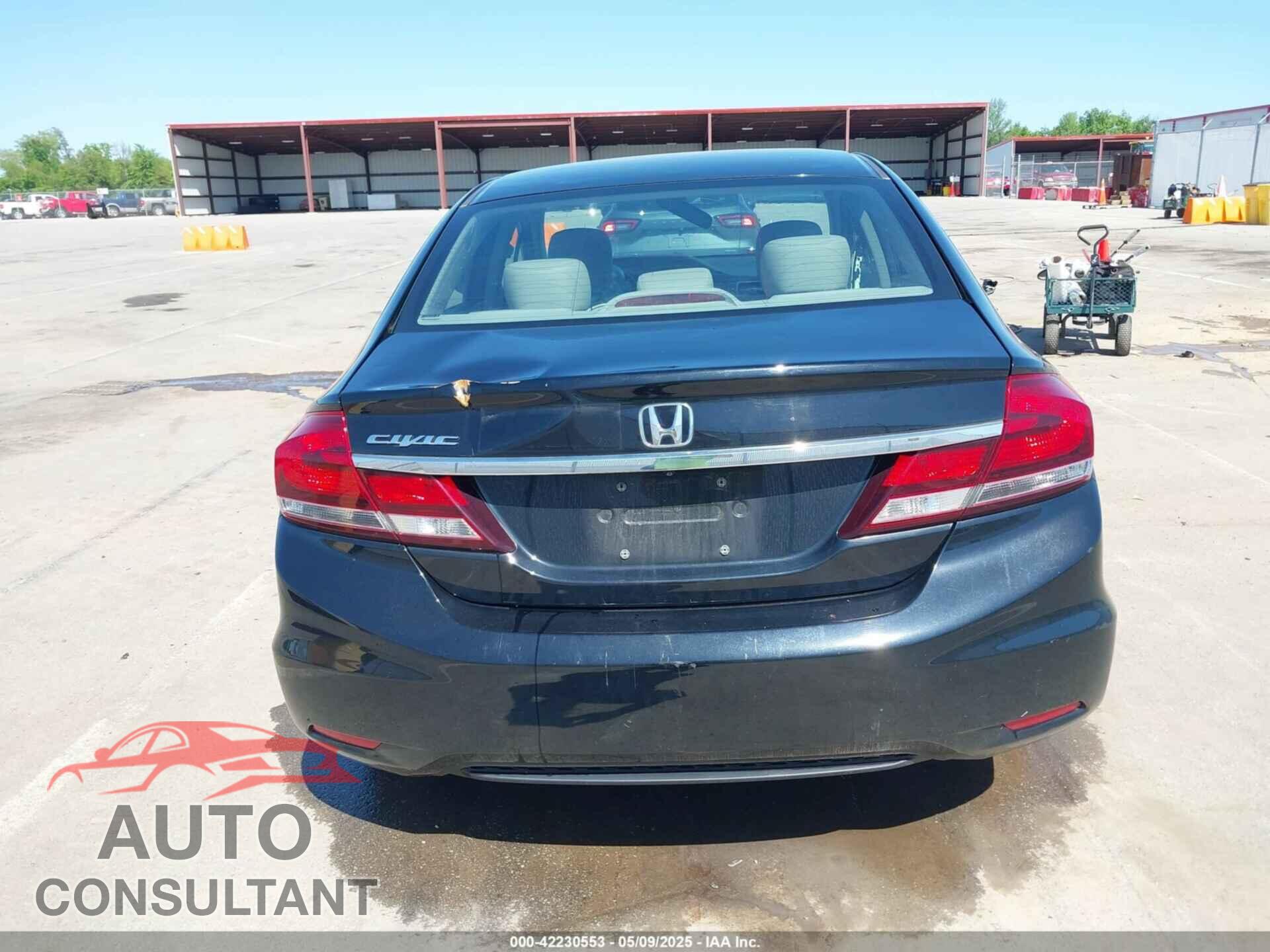 HONDA CIVIC 2013 - 19XFB2F94DE075867