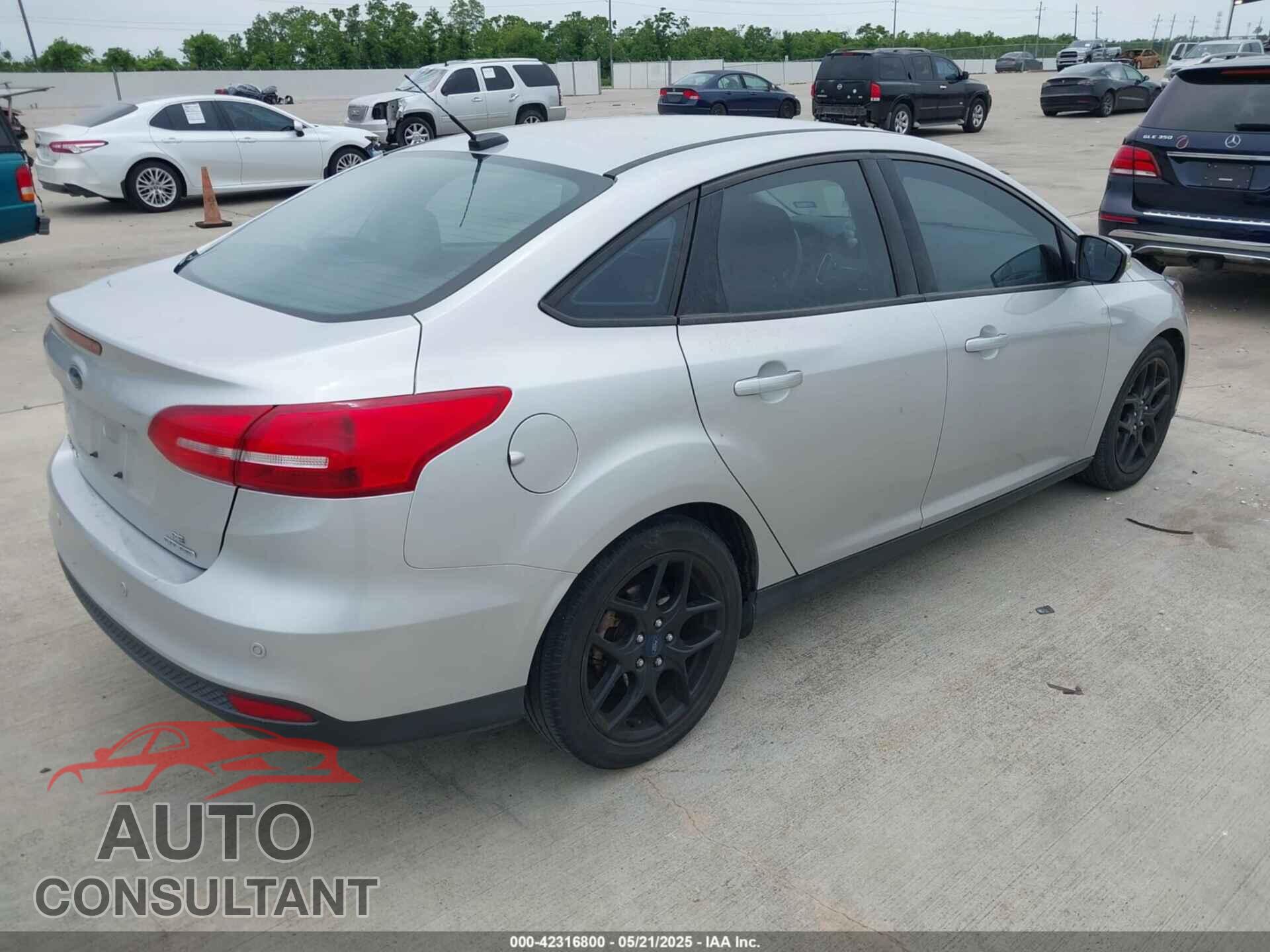 FORD FOCUS 2016 - 1FADP3F25GL391233