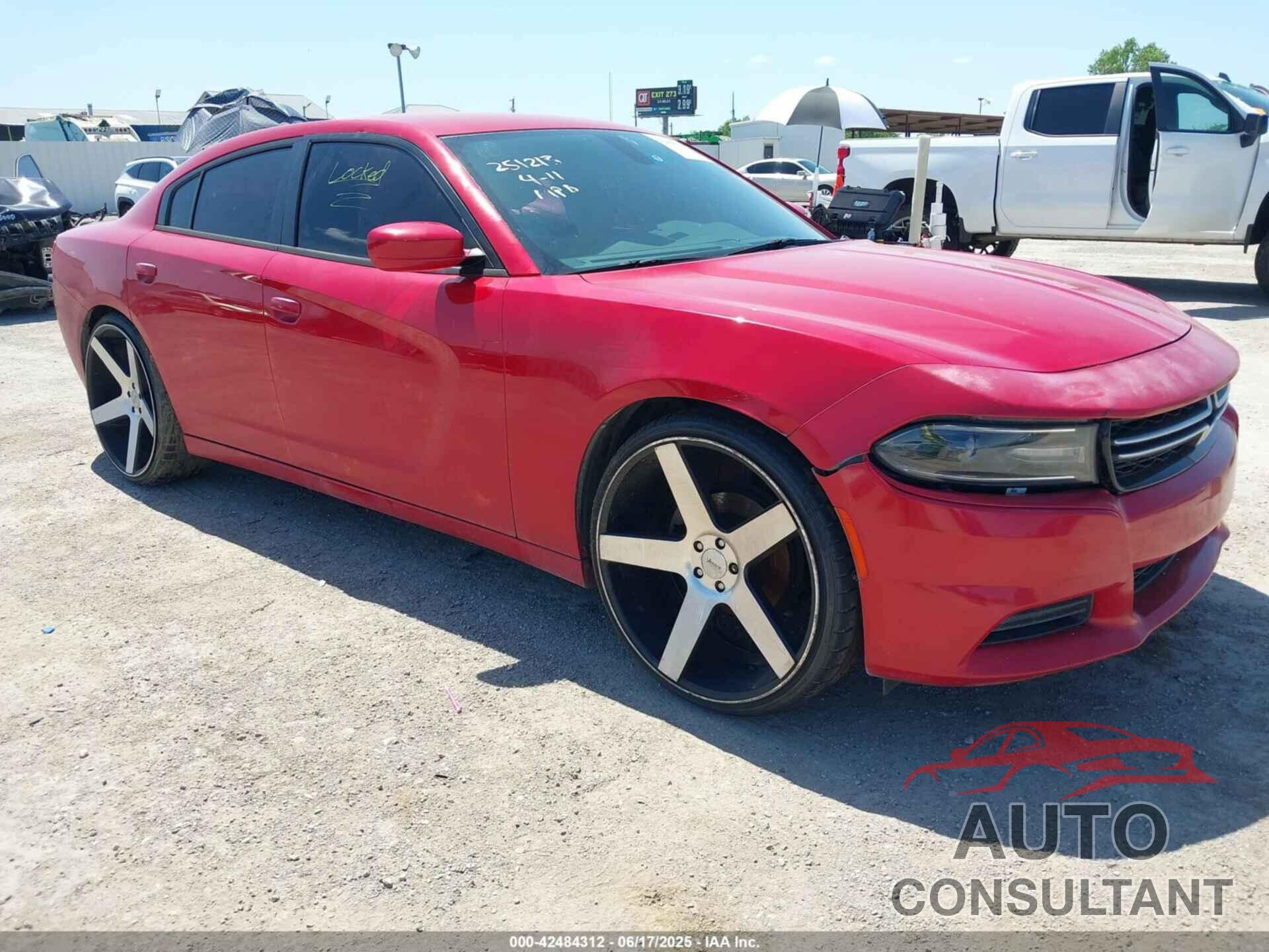 DODGE CHARGER 2015 - 2C3CDXBG3FH862142