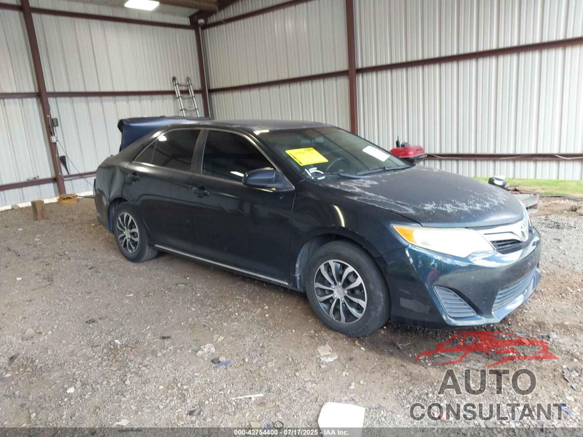 TOYOTA CAMRY 2012 - 4T4BF1FK3CR160944
