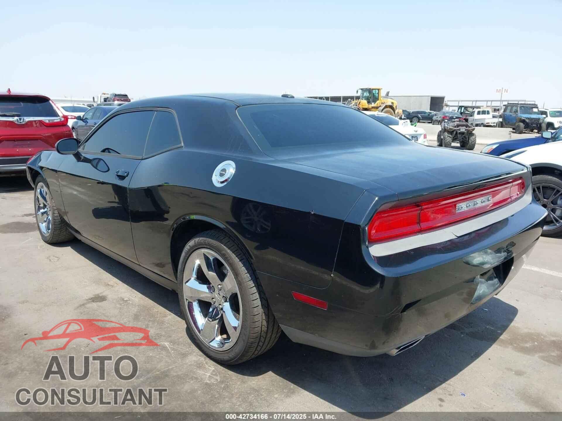 DODGE CHALLENGER 2012 - 2C3CDYAG5CH214319