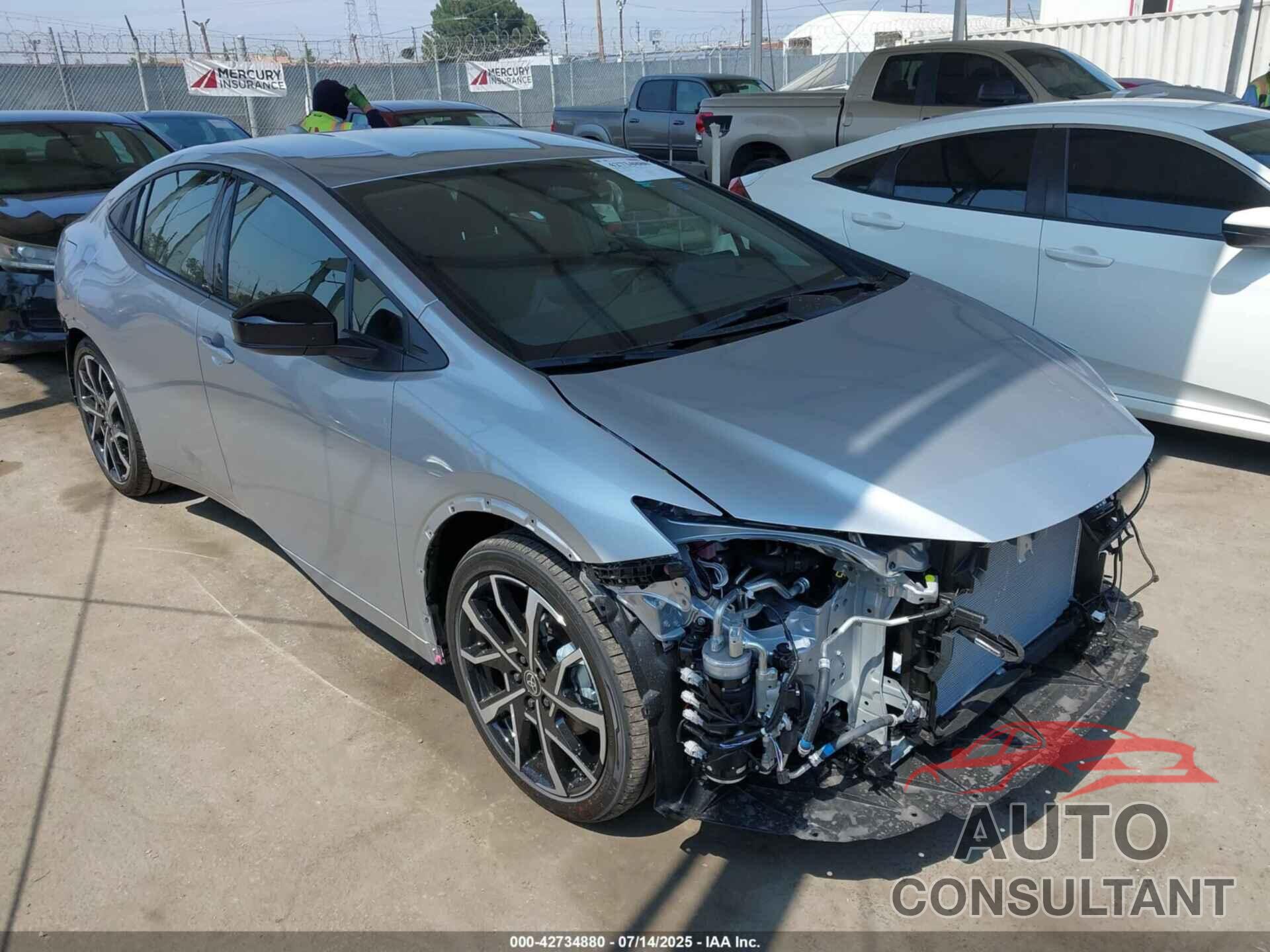 TOYOTA PRIUS PLUG-IN HYBRID 2025 - JTDACACU8S3051070
