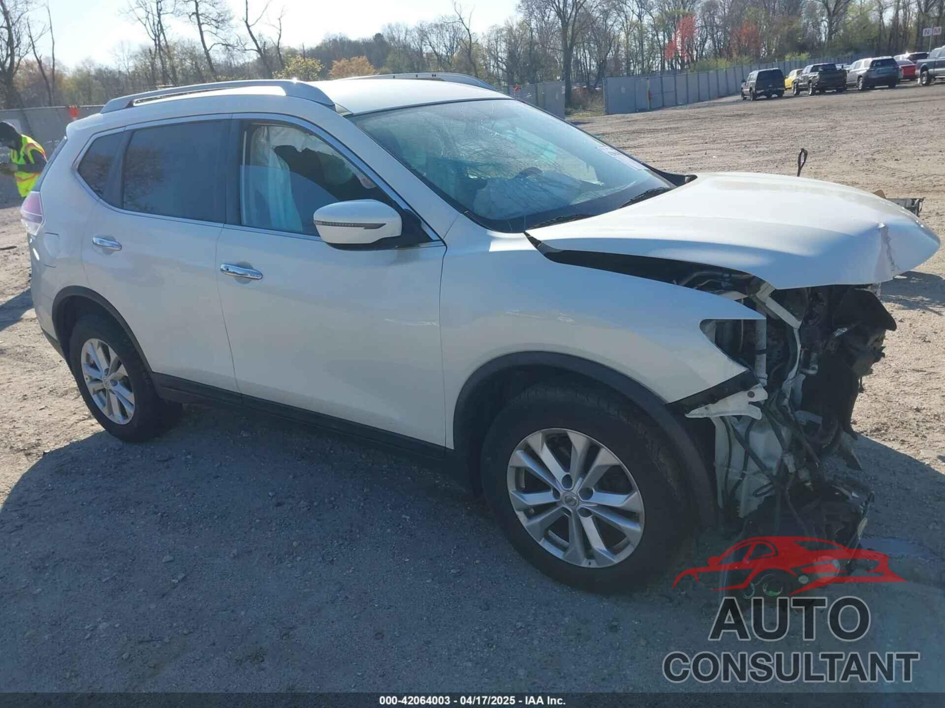 NISSAN ROGUE 2016 - KNMAT2MV9GP726986